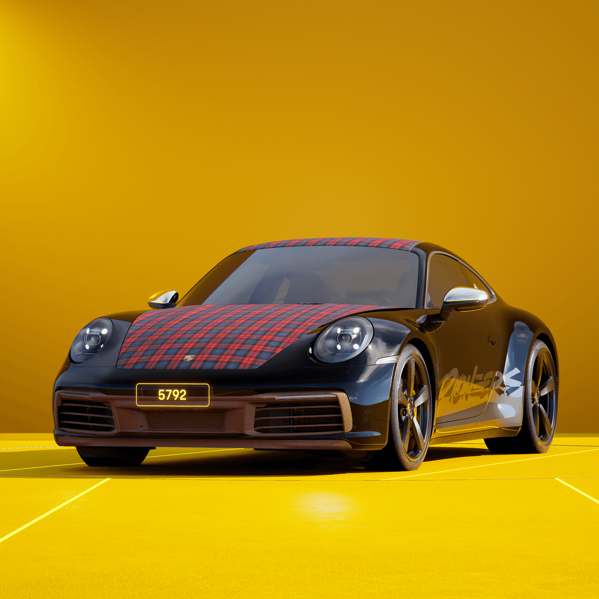 The PORSCHΞ 911 5792 image in phase