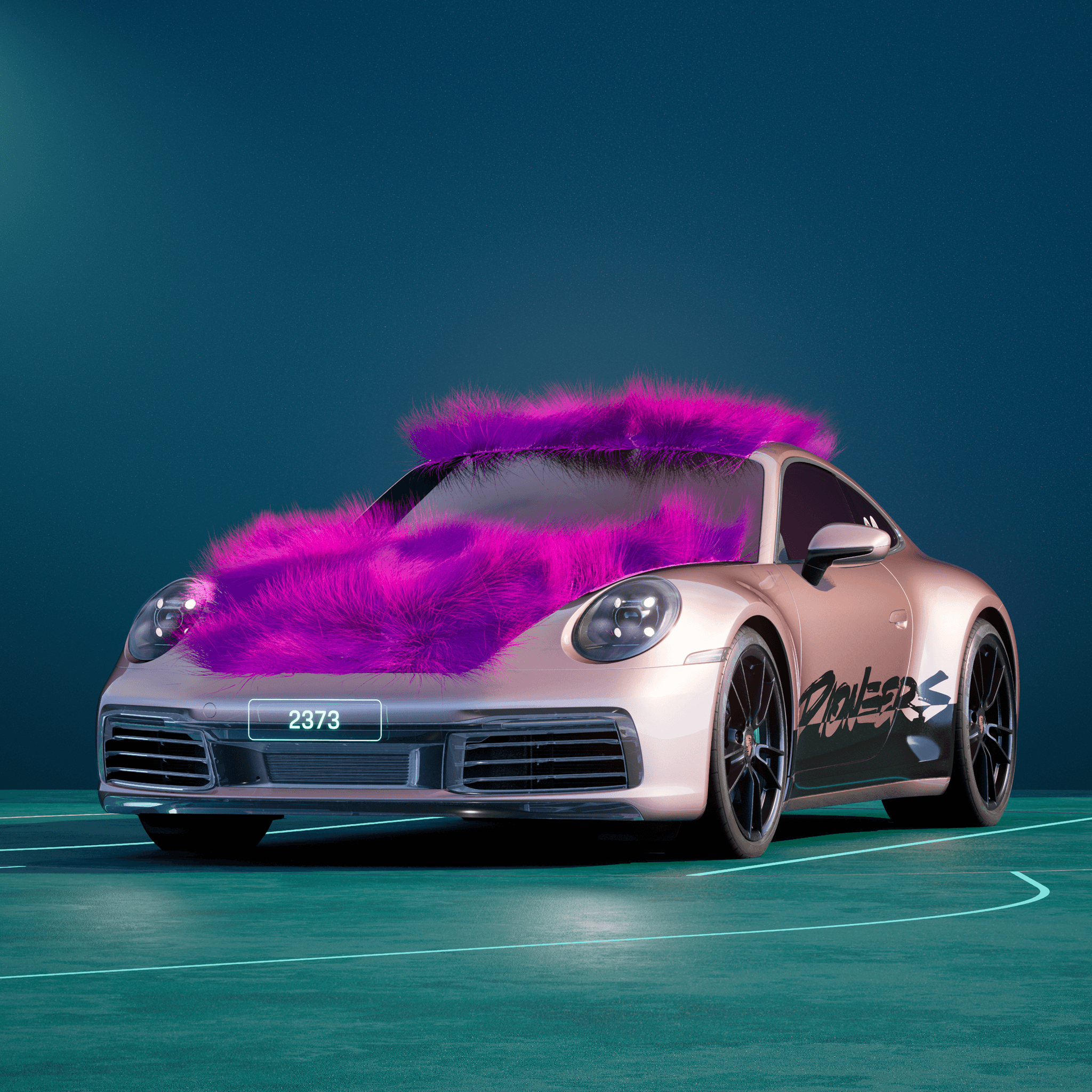 The PORSCHΞ 911 2373 image in phase