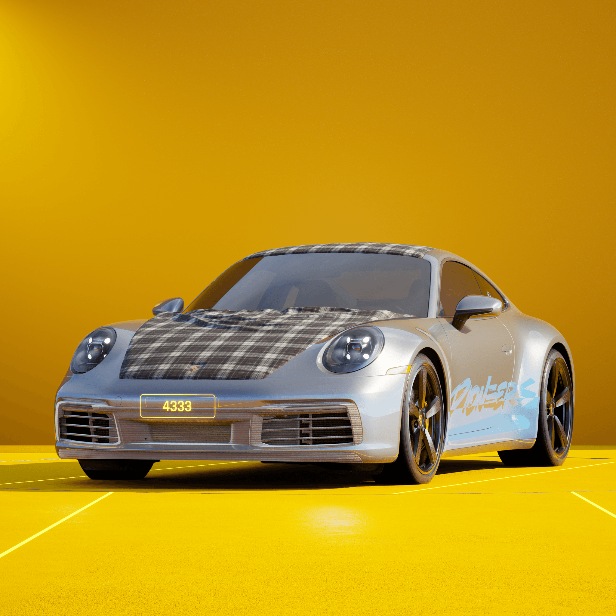 The PORSCHΞ 911 4333 image in phase