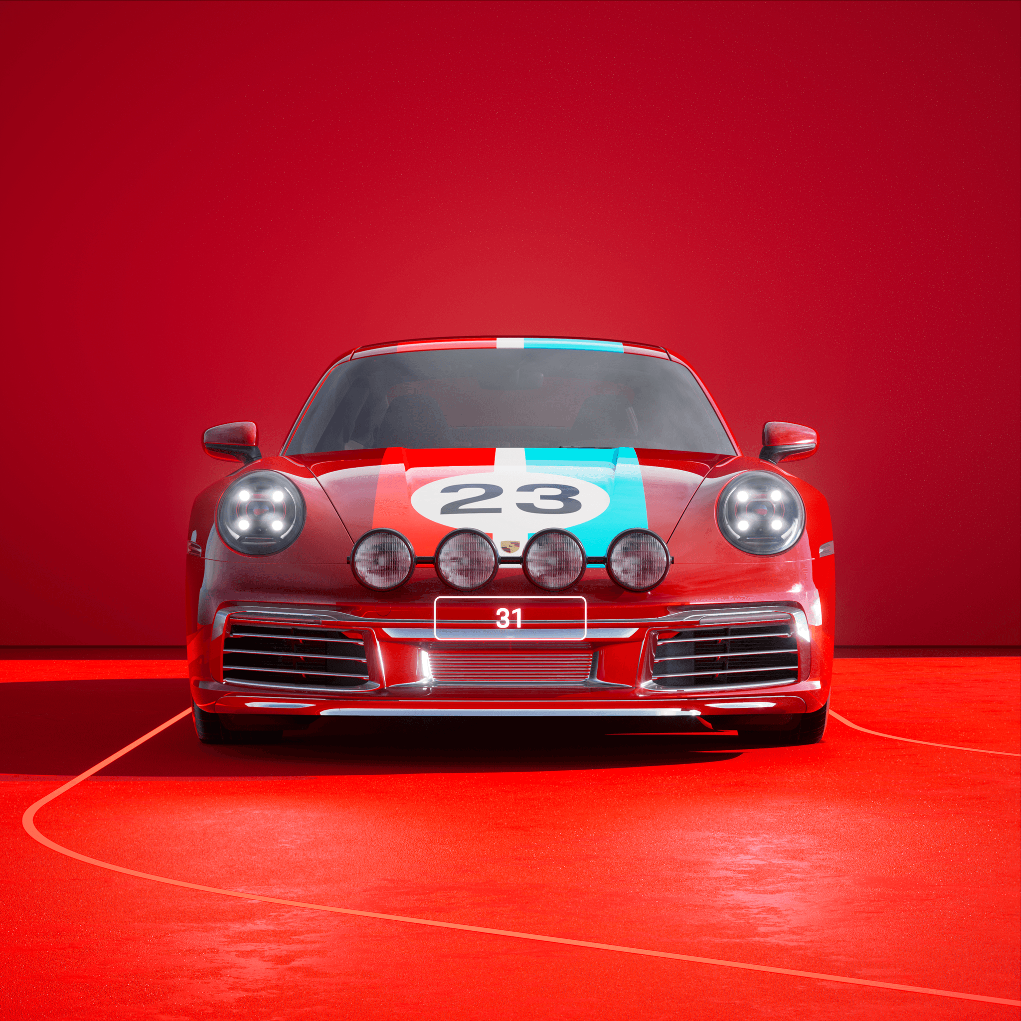 The PORSCHΞ 911 31 image in phase