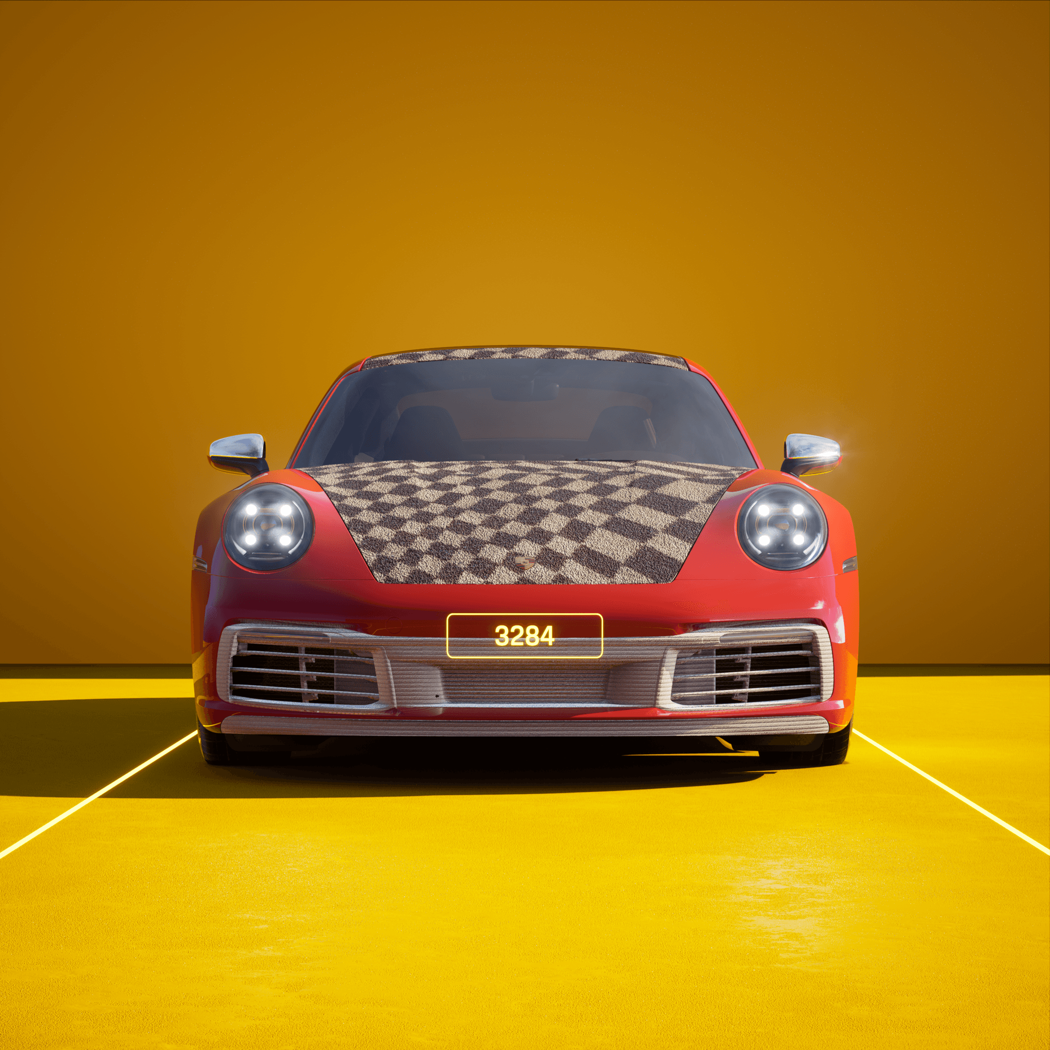 The PORSCHΞ 911 3284 image in phase