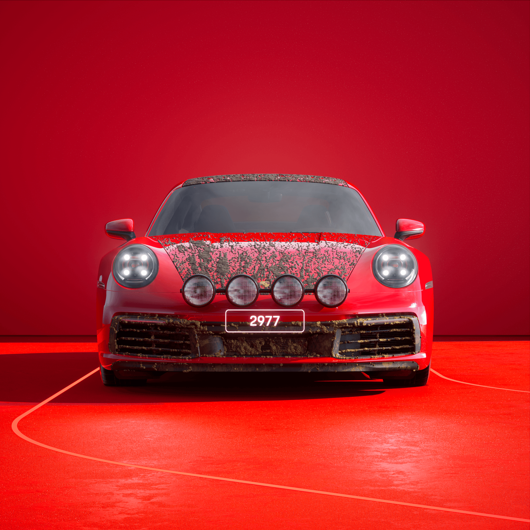 The PORSCHΞ 911 2977 image in phase