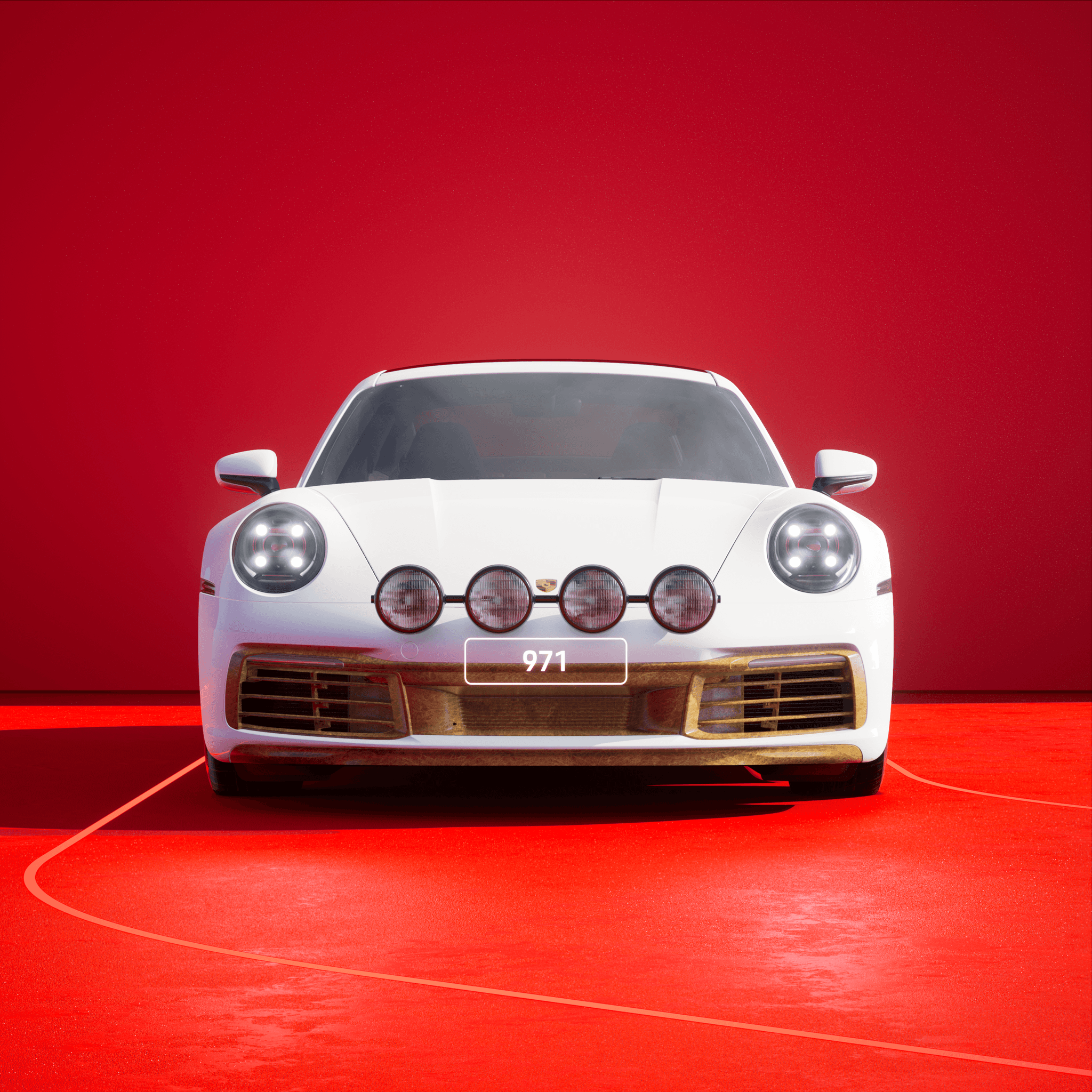 The PORSCHΞ 911 971 image in phase