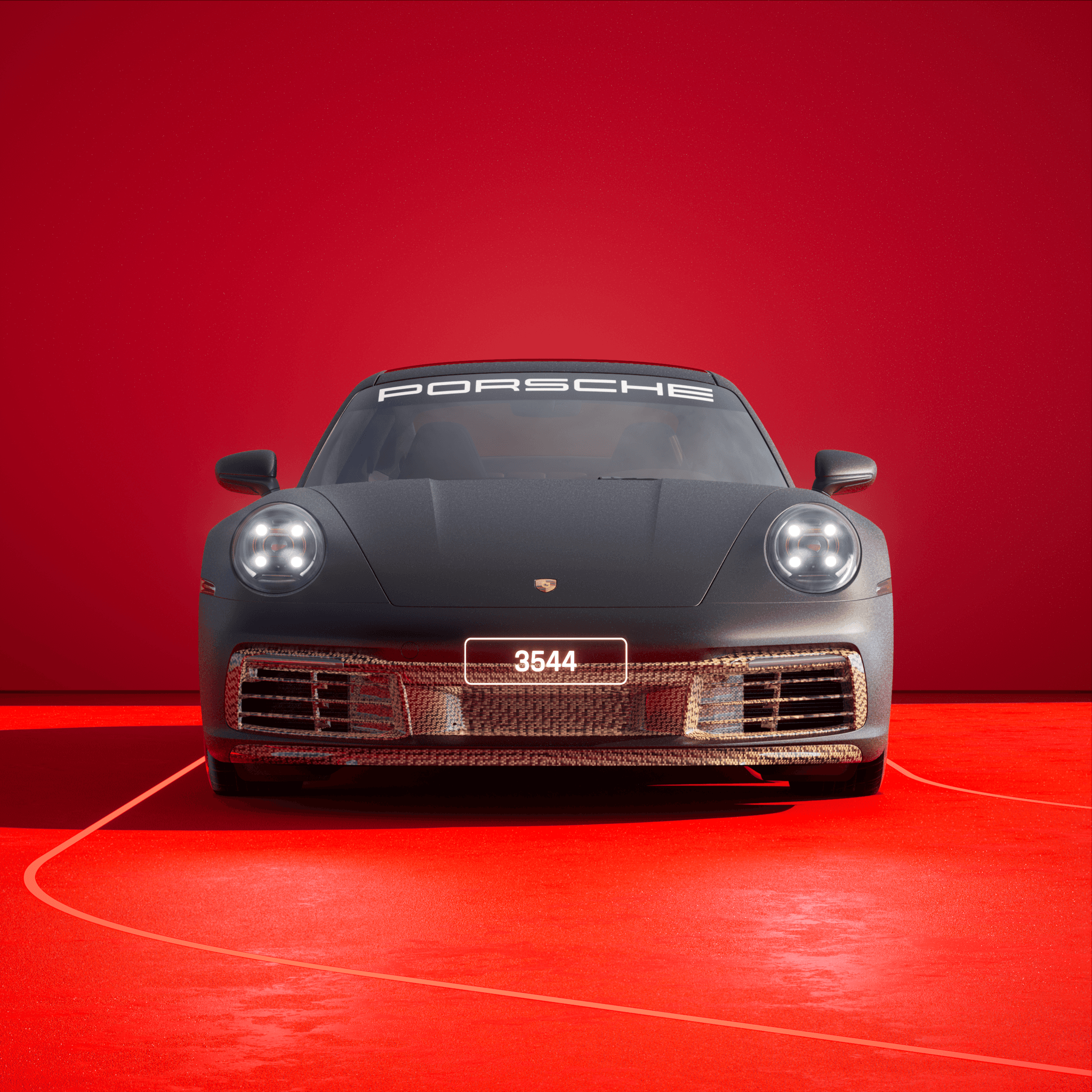 The PORSCHΞ 911 3544 image in phase