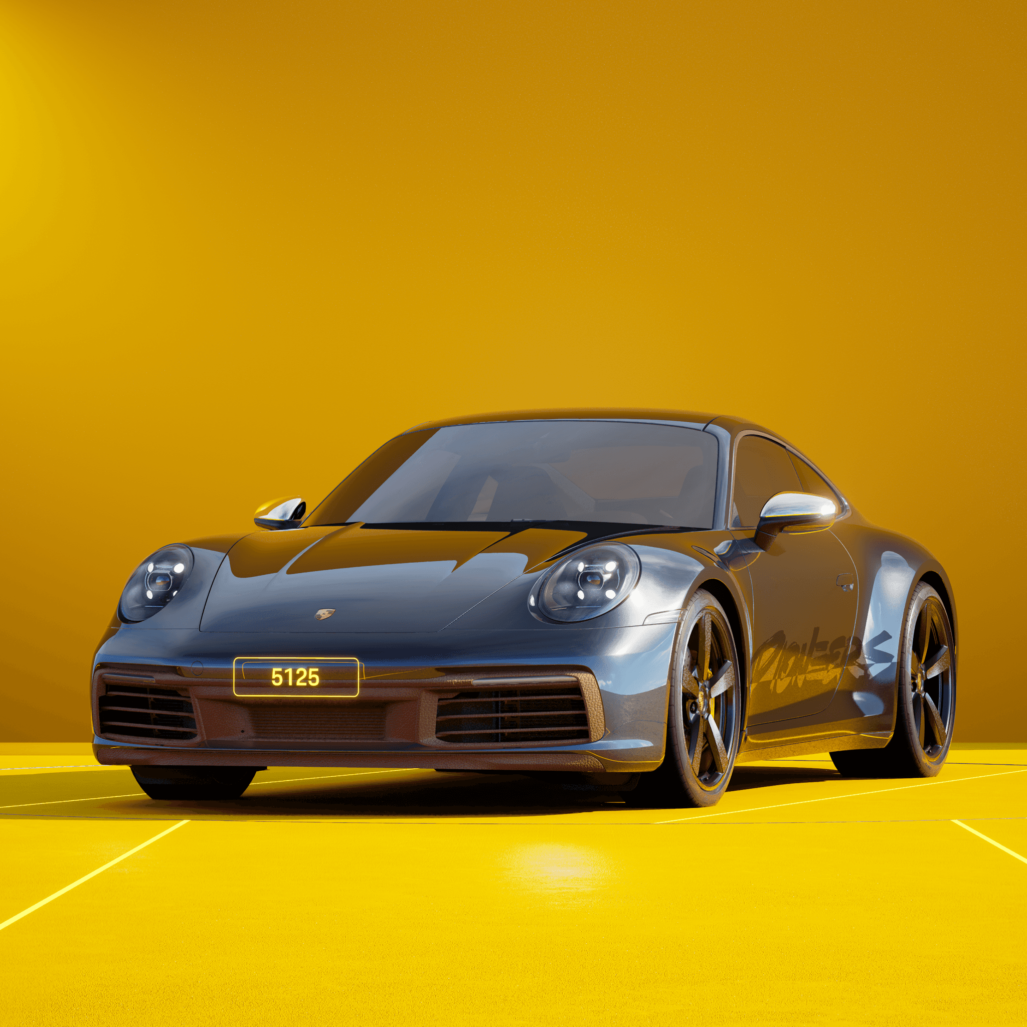 The PORSCHΞ 911 5125 image in phase