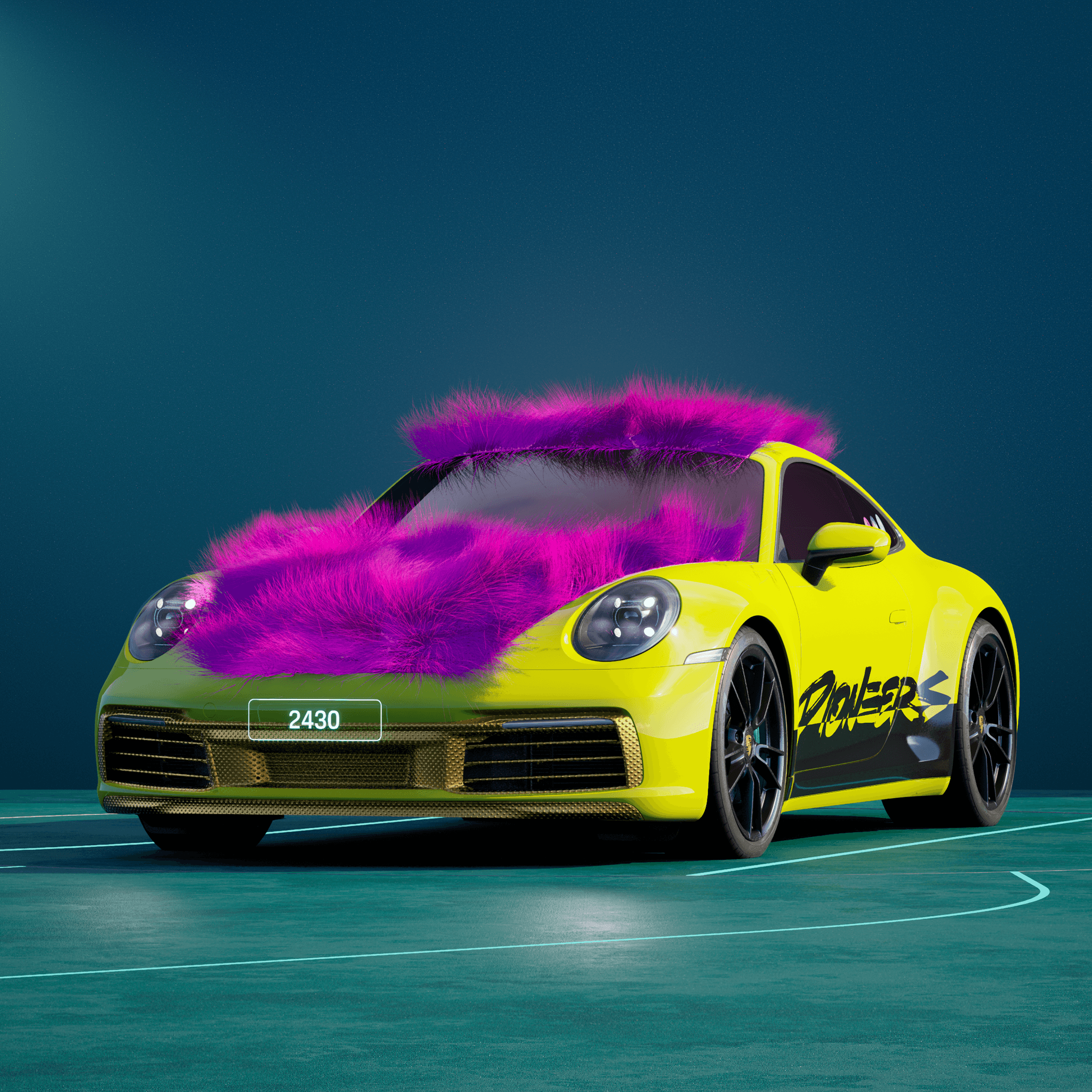 The PORSCHΞ 911 2430 image in phase