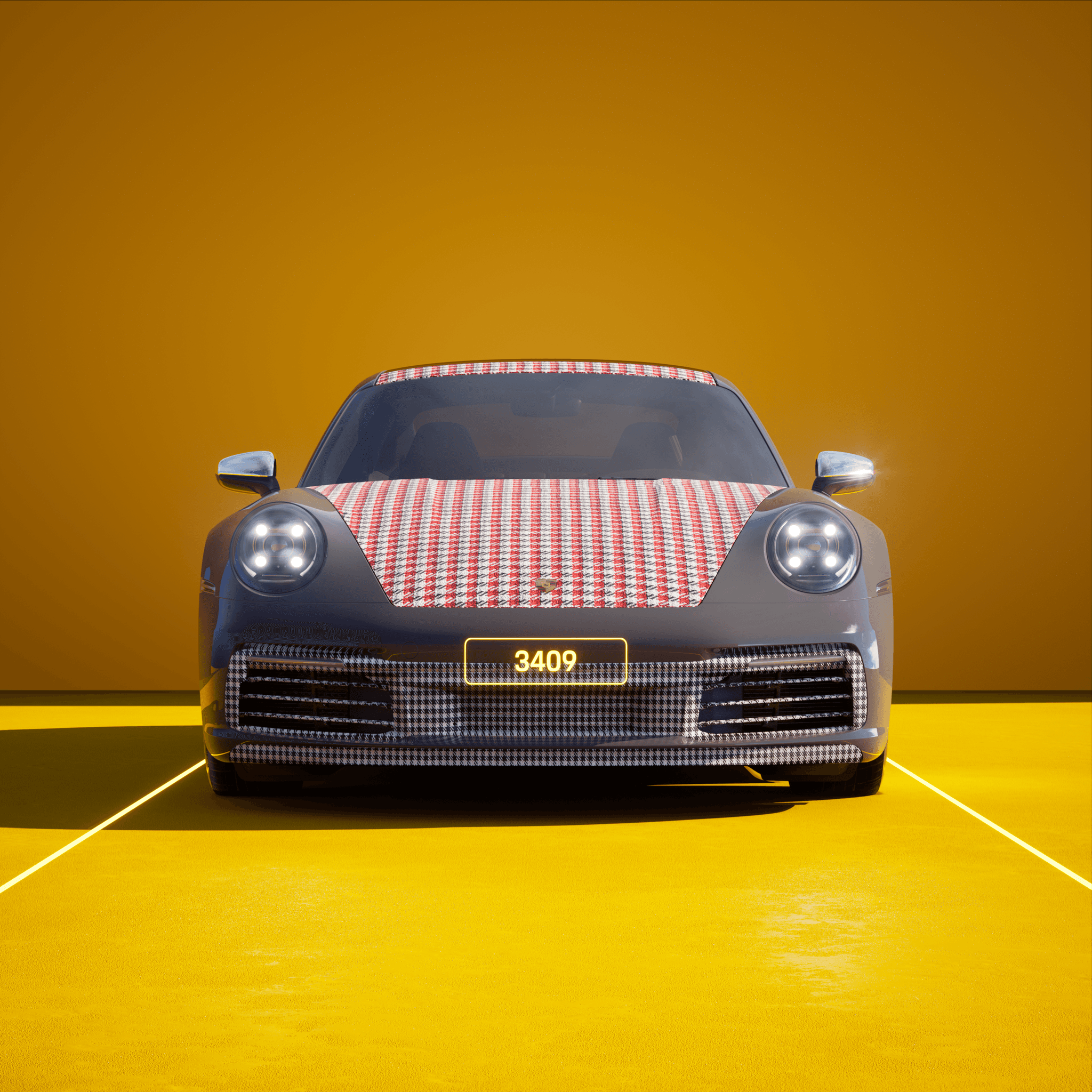 The PORSCHΞ 911 3409 image in phase