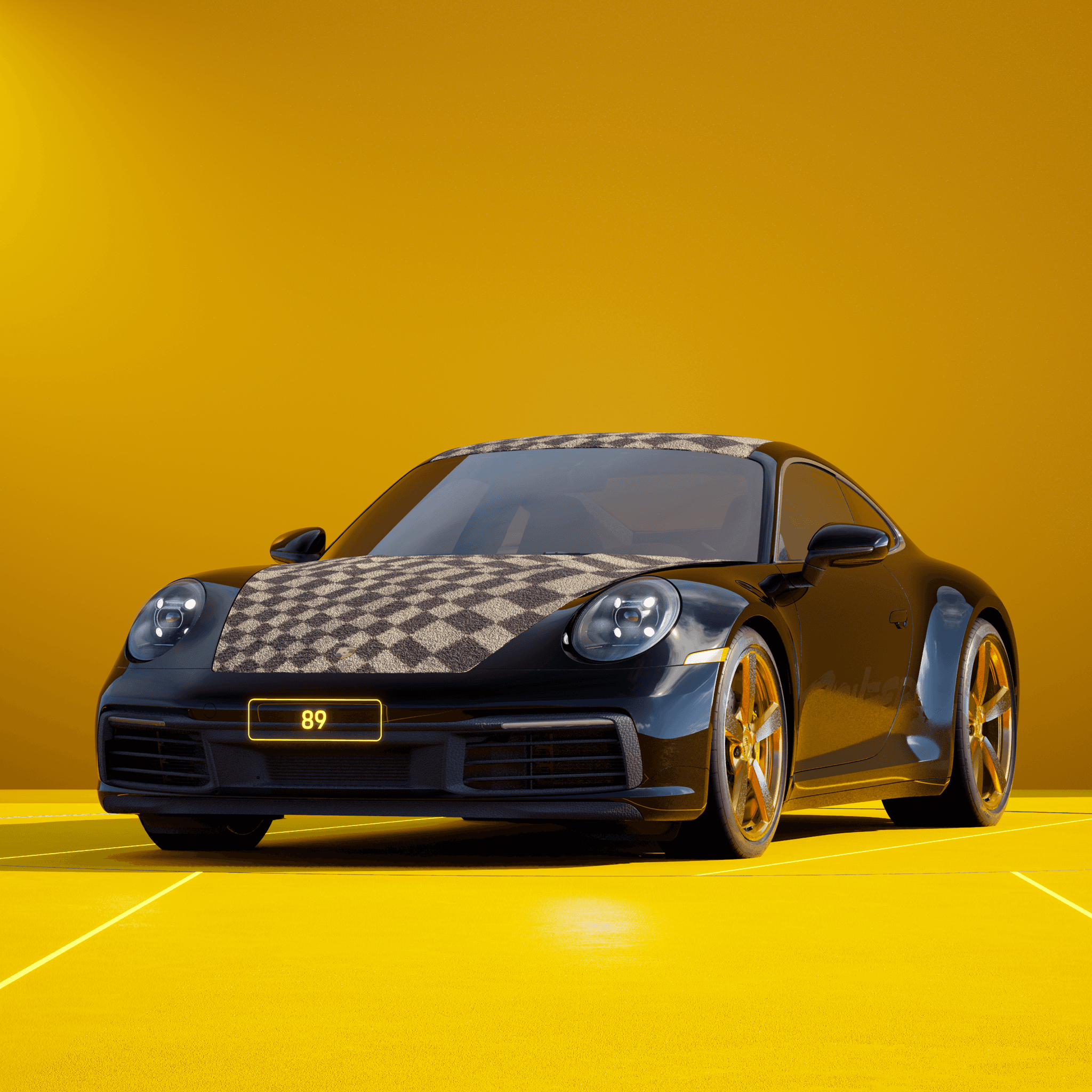 The PORSCHΞ 911 89 image in phase