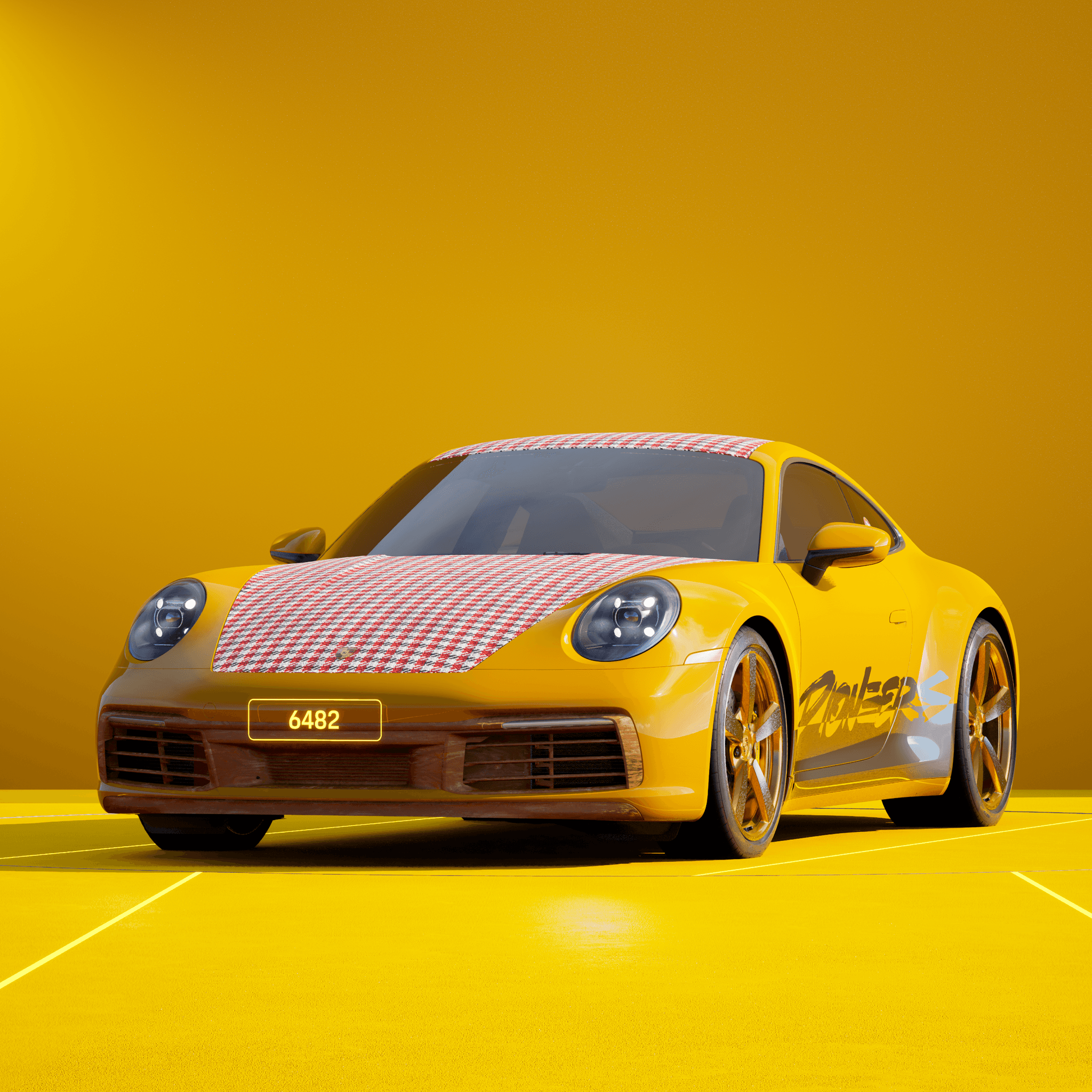 The PORSCHΞ 911 6482 image in phase