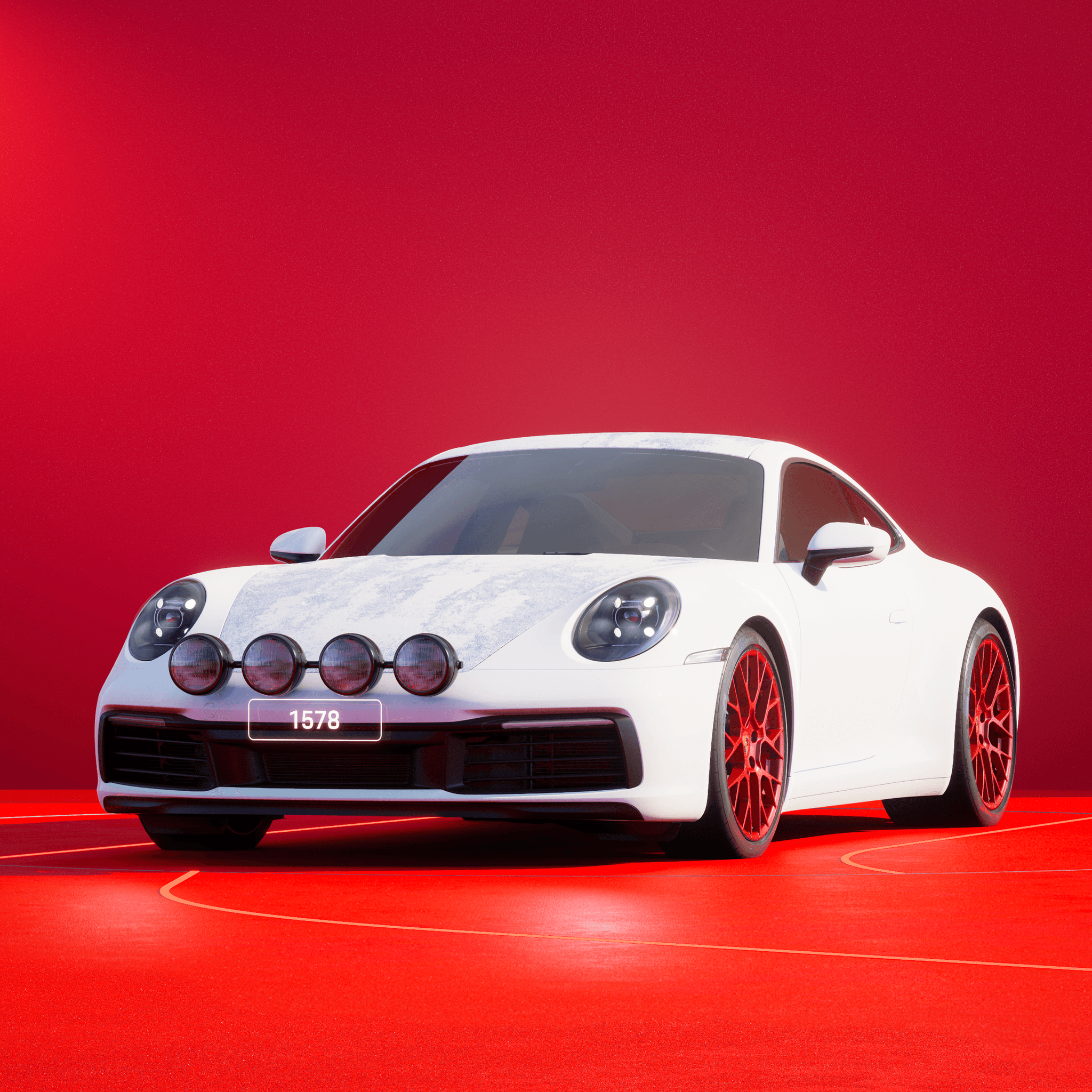 The PORSCHΞ 911 1578 image in phase