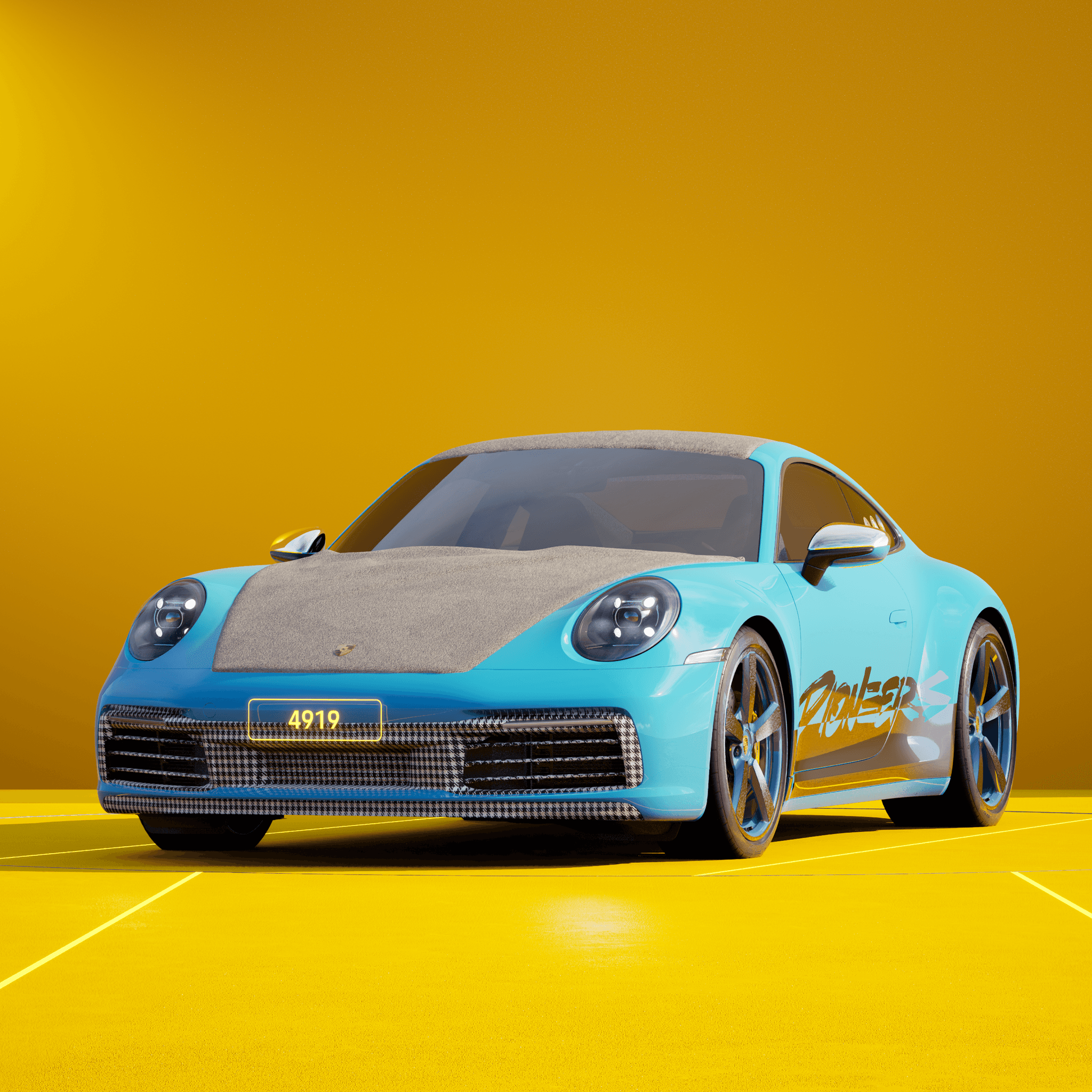 The PORSCHΞ 911 4919 image in phase