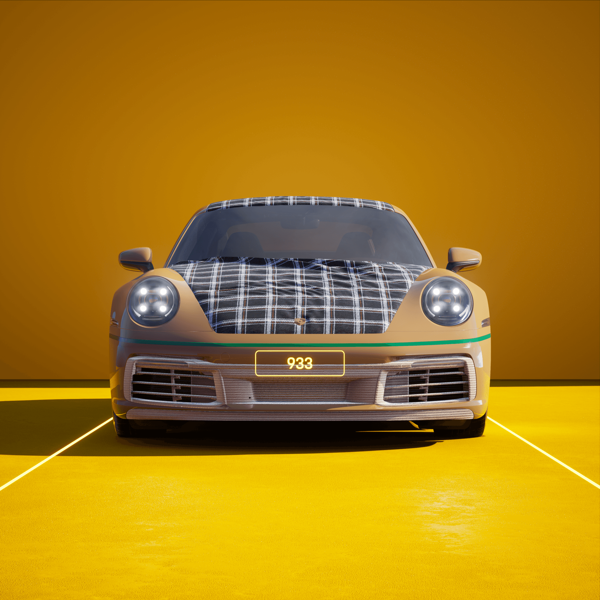 The PORSCHΞ 911 933 image in phase