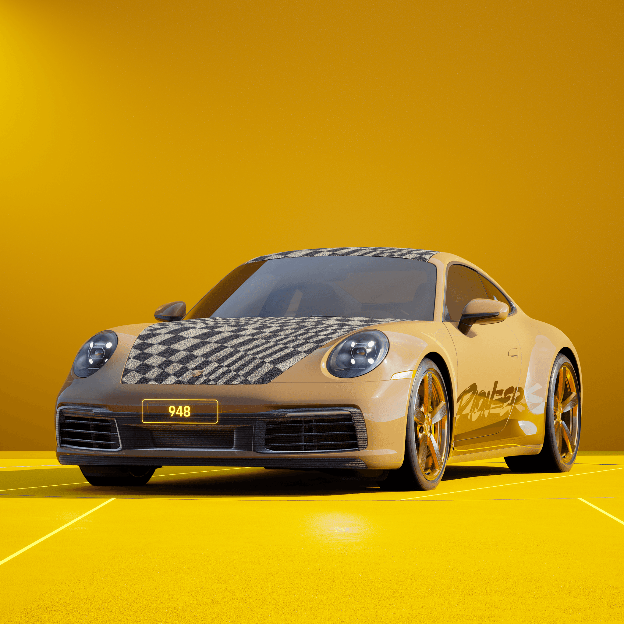 The PORSCHΞ 911 948 image in phase