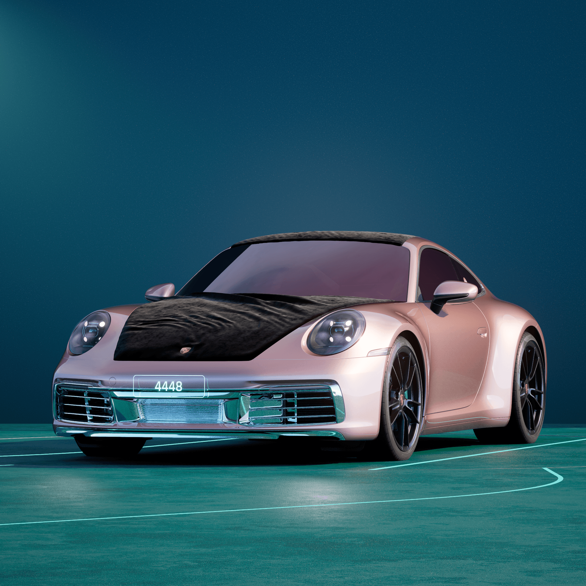 The PORSCHΞ 911 4448 image in phase