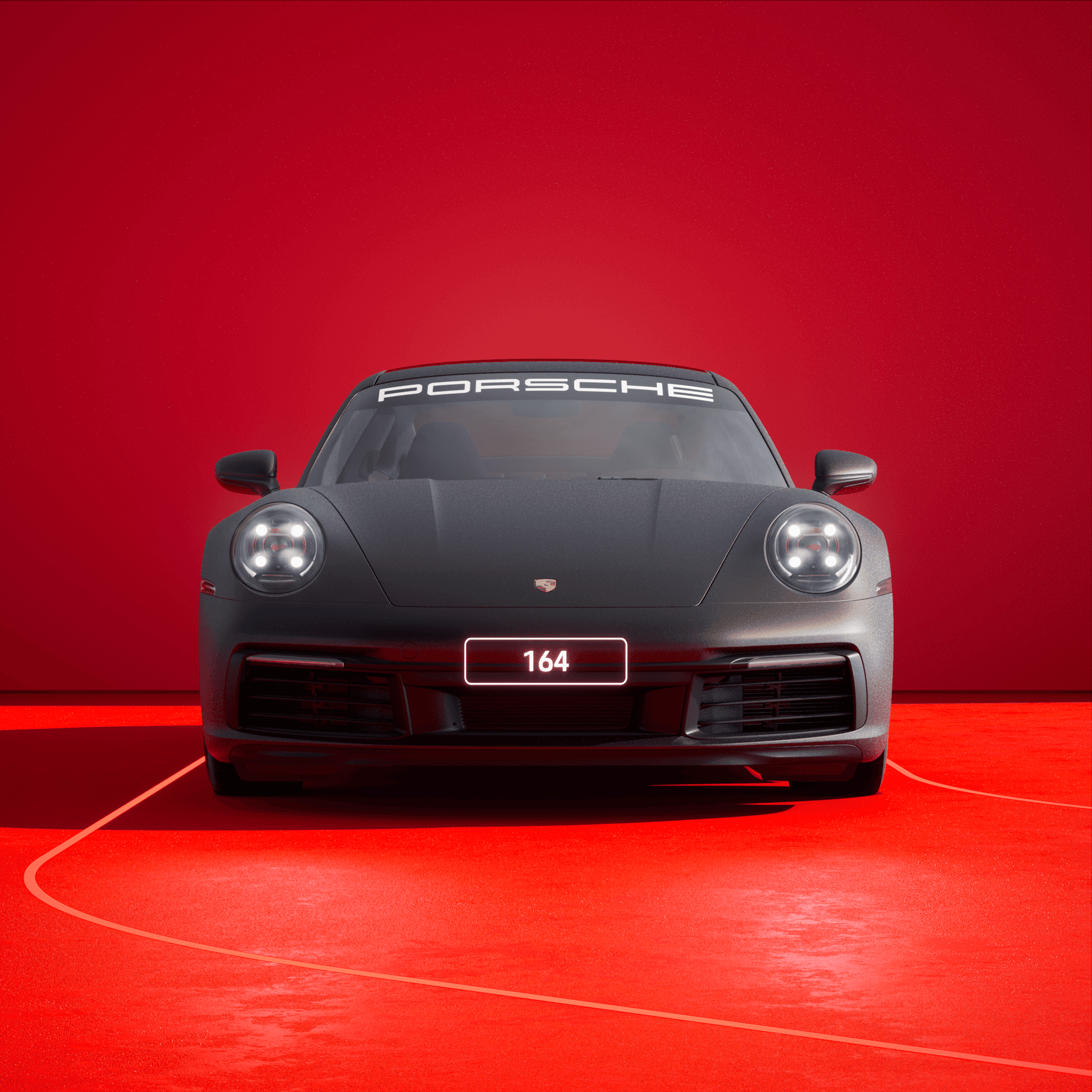 The PORSCHΞ 911 164 image in phase