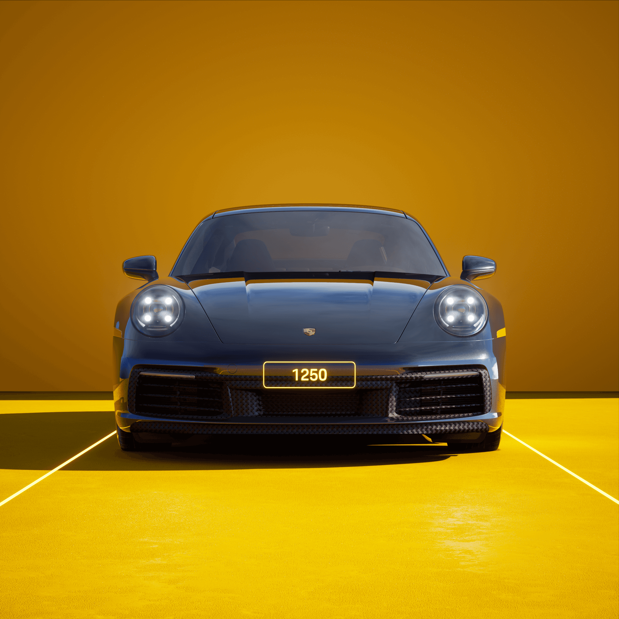 The PORSCHΞ 911 1250 image in phase