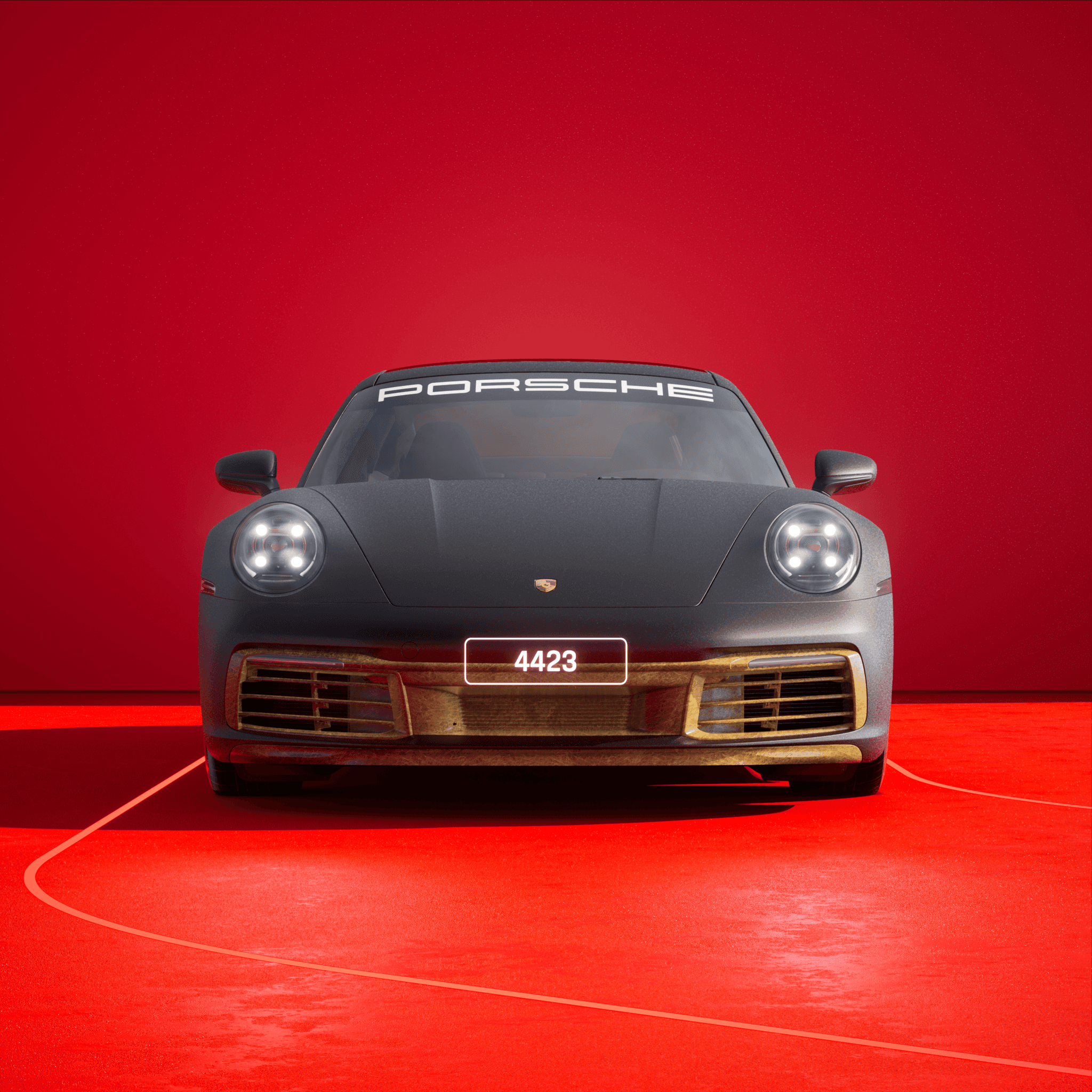 The PORSCHΞ 911 4423 image in phase