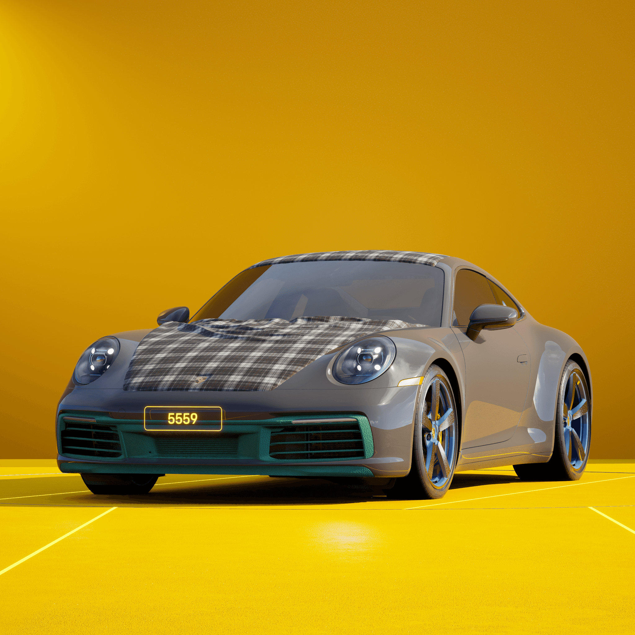 The PORSCHΞ 911 5559 image in phase