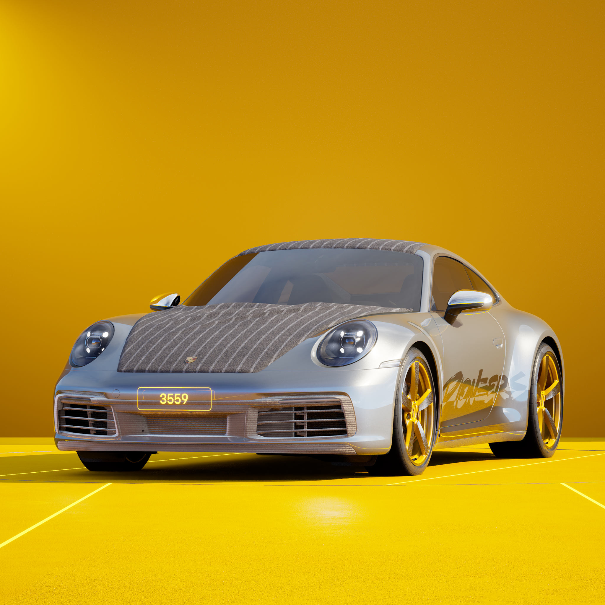 The PORSCHΞ 911 3559 image in phase
