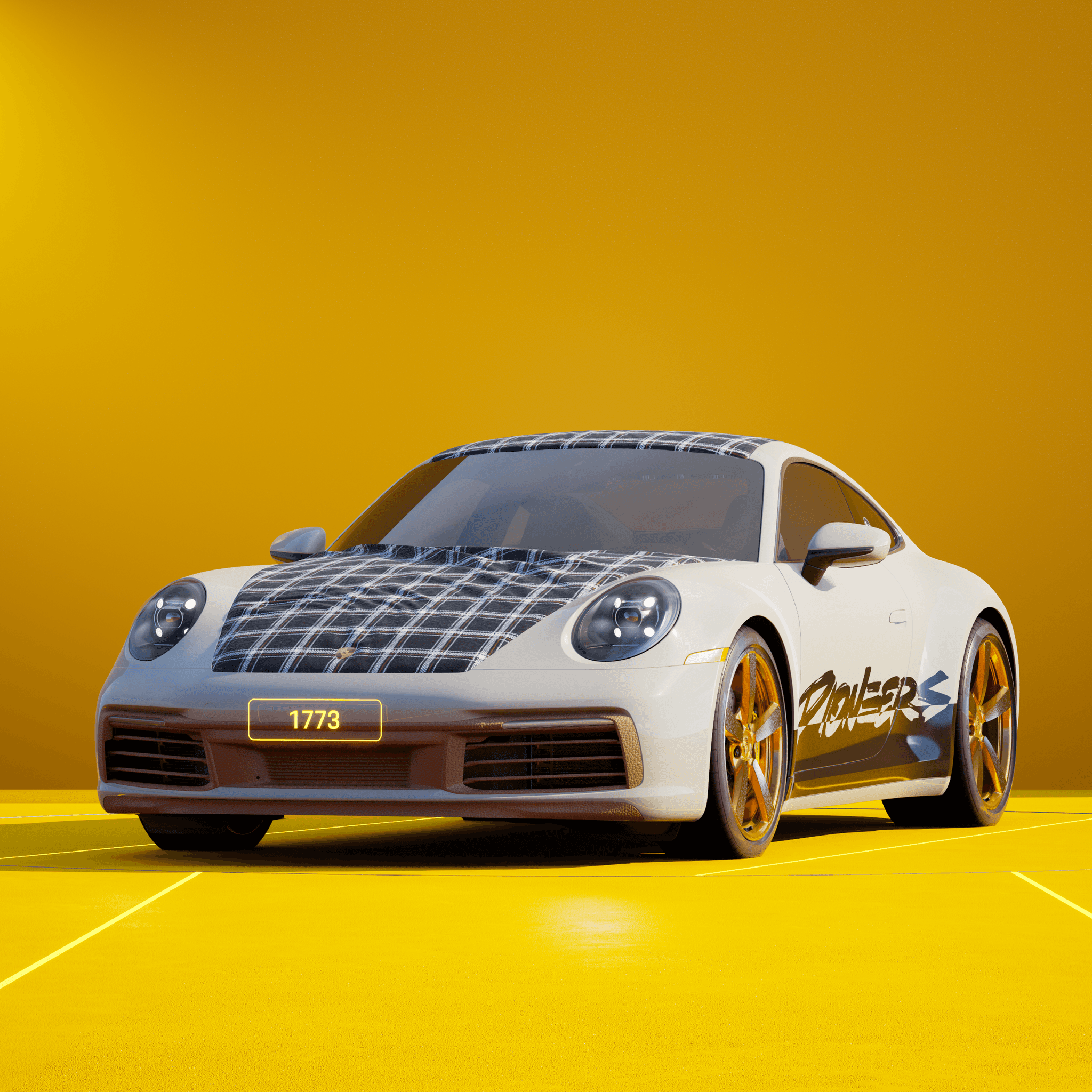 The PORSCHΞ 911 1773 image in phase