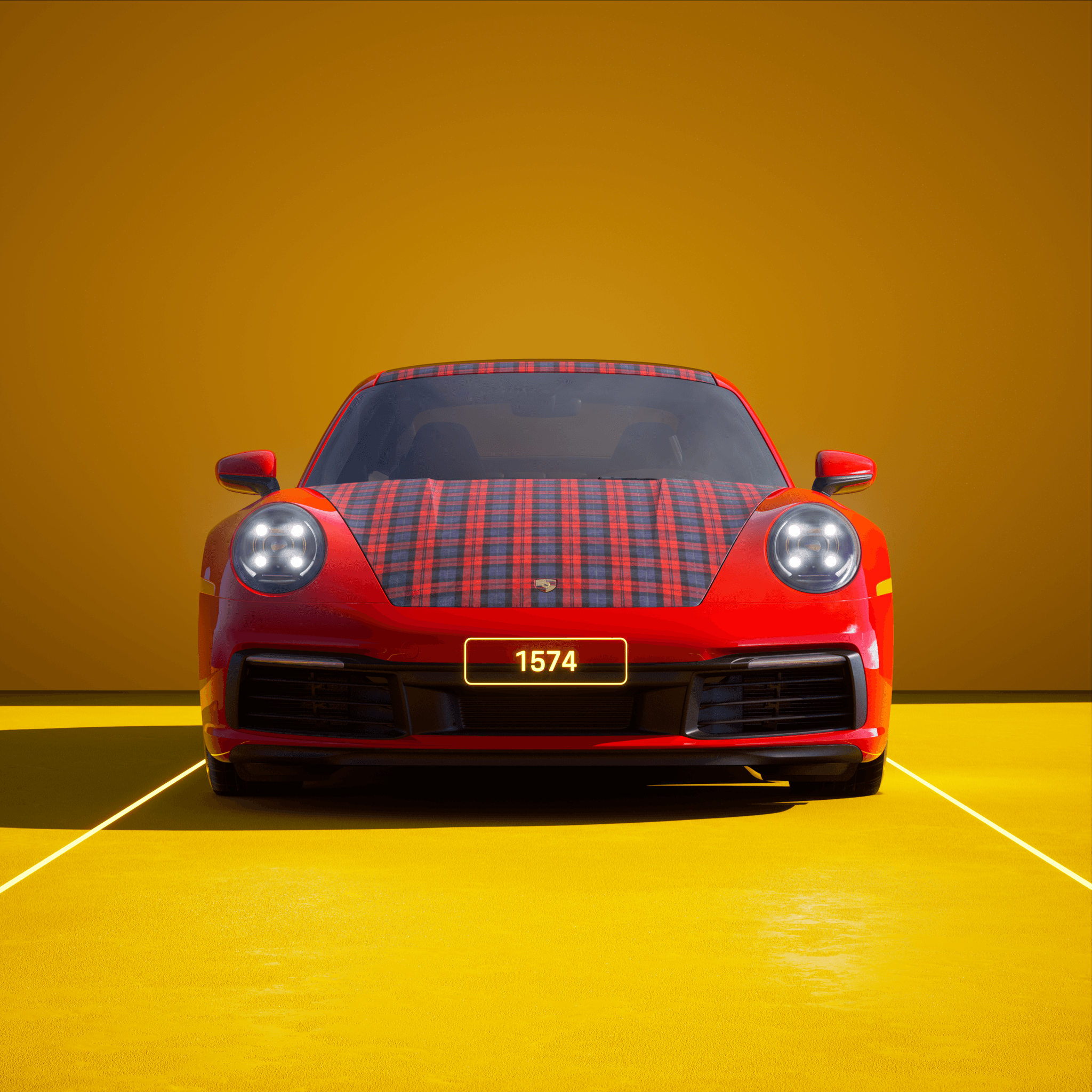 The PORSCHΞ 911 1574 image in phase
