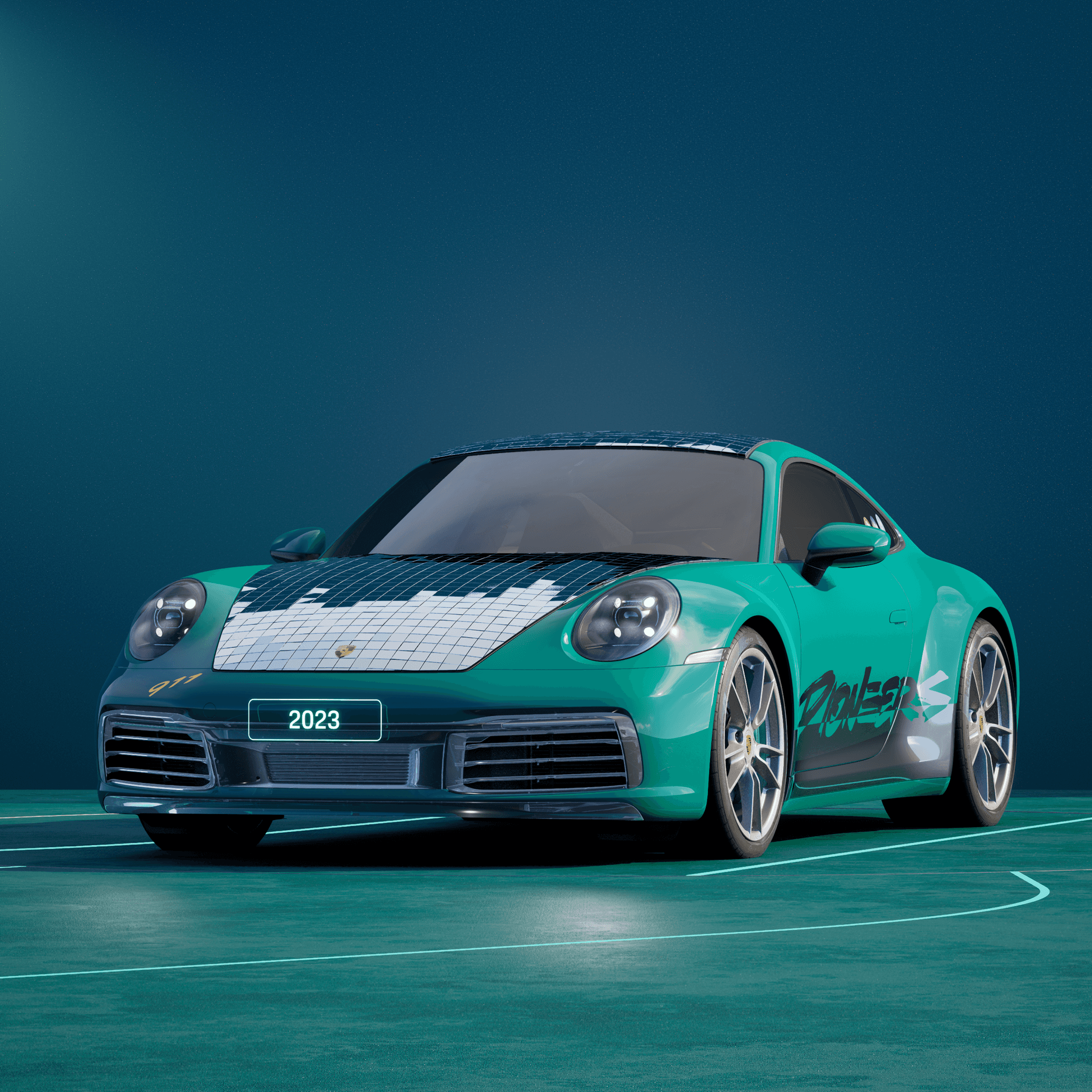 The PORSCHΞ 911 2023 image in phase