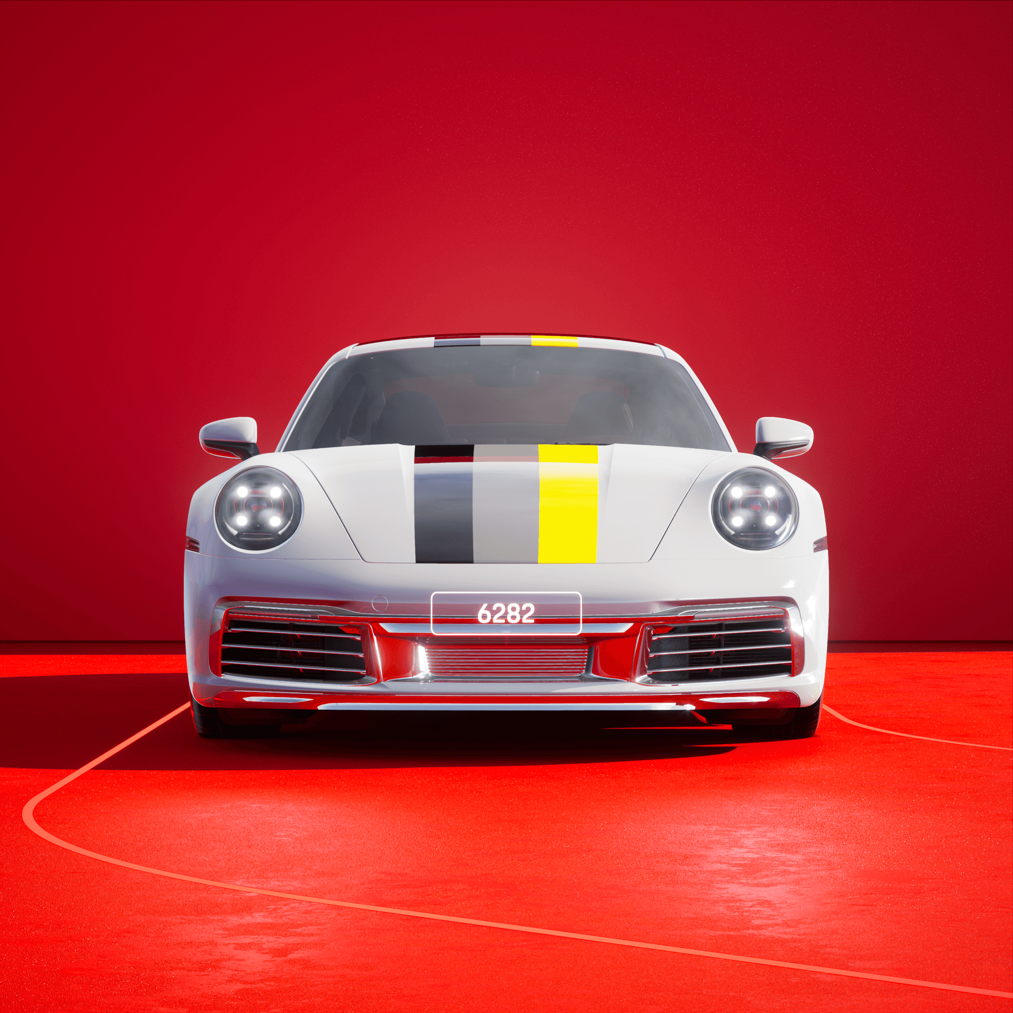 The PORSCHΞ 911 6282 image in phase