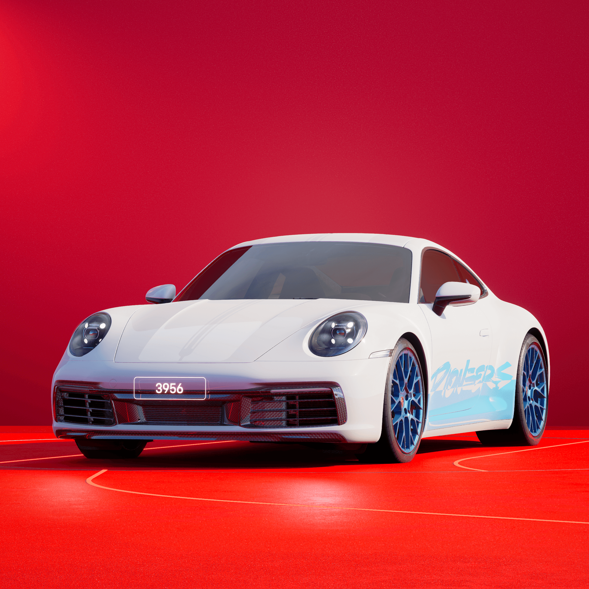 The PORSCHΞ 911 3956 image in phase