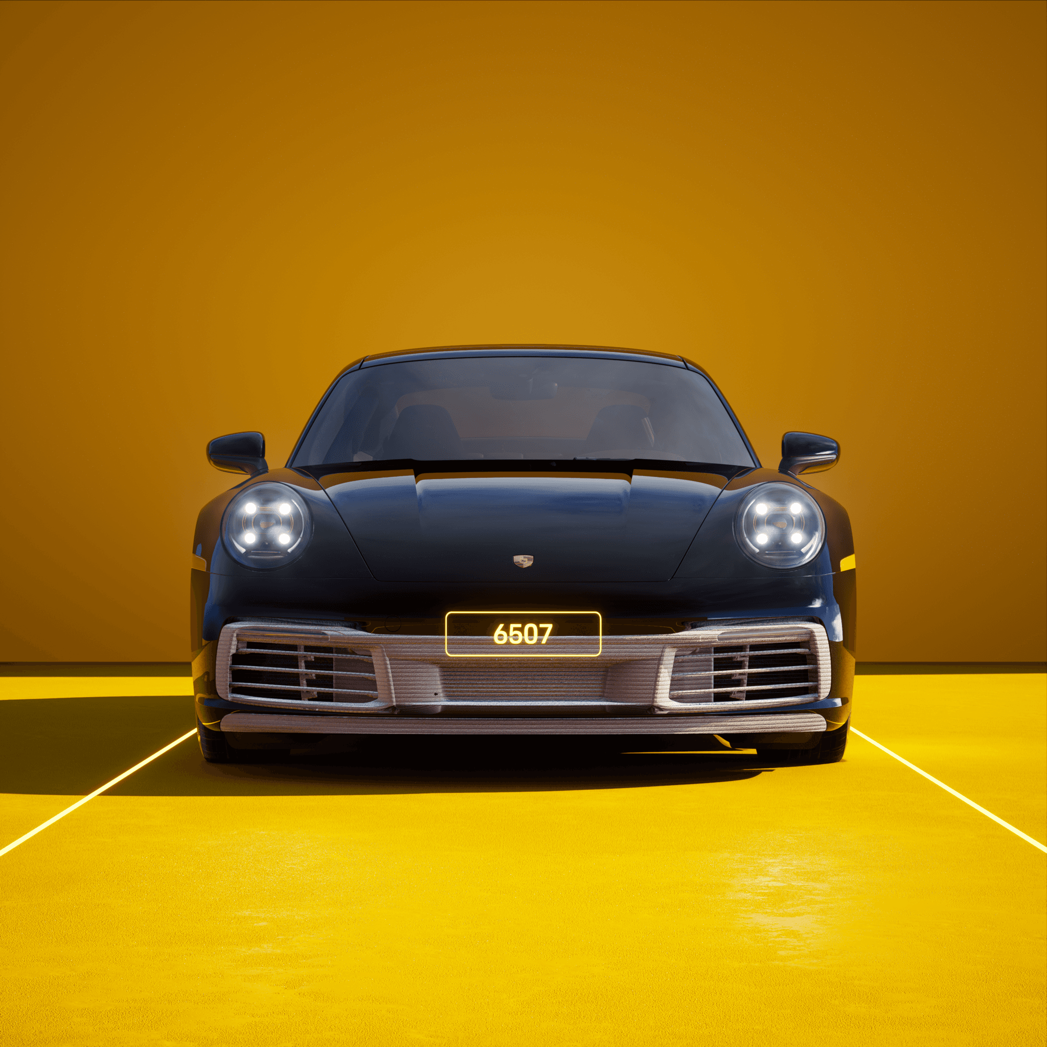 The PORSCHΞ 911 6507 image in phase