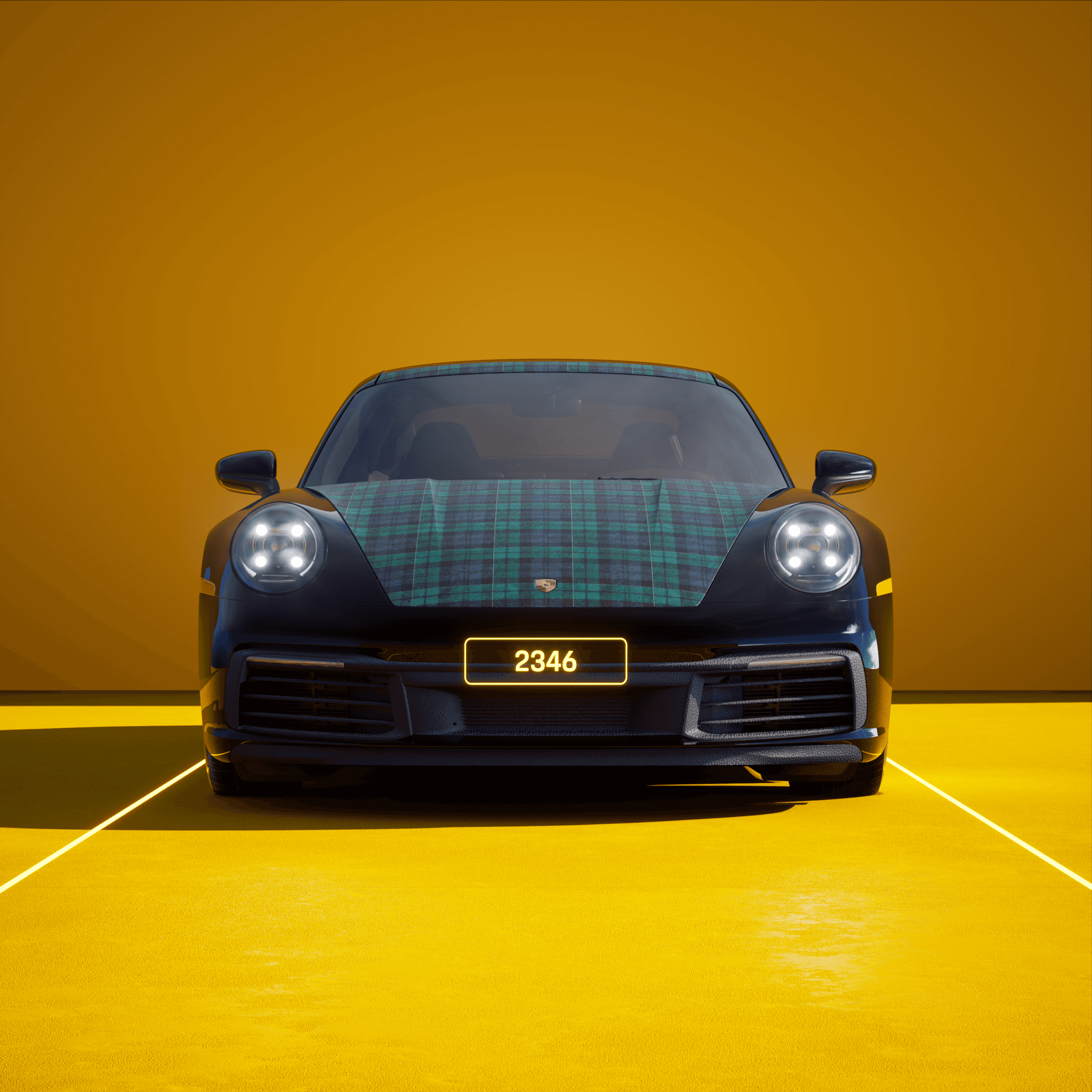 The PORSCHΞ 911 2346 image in phase