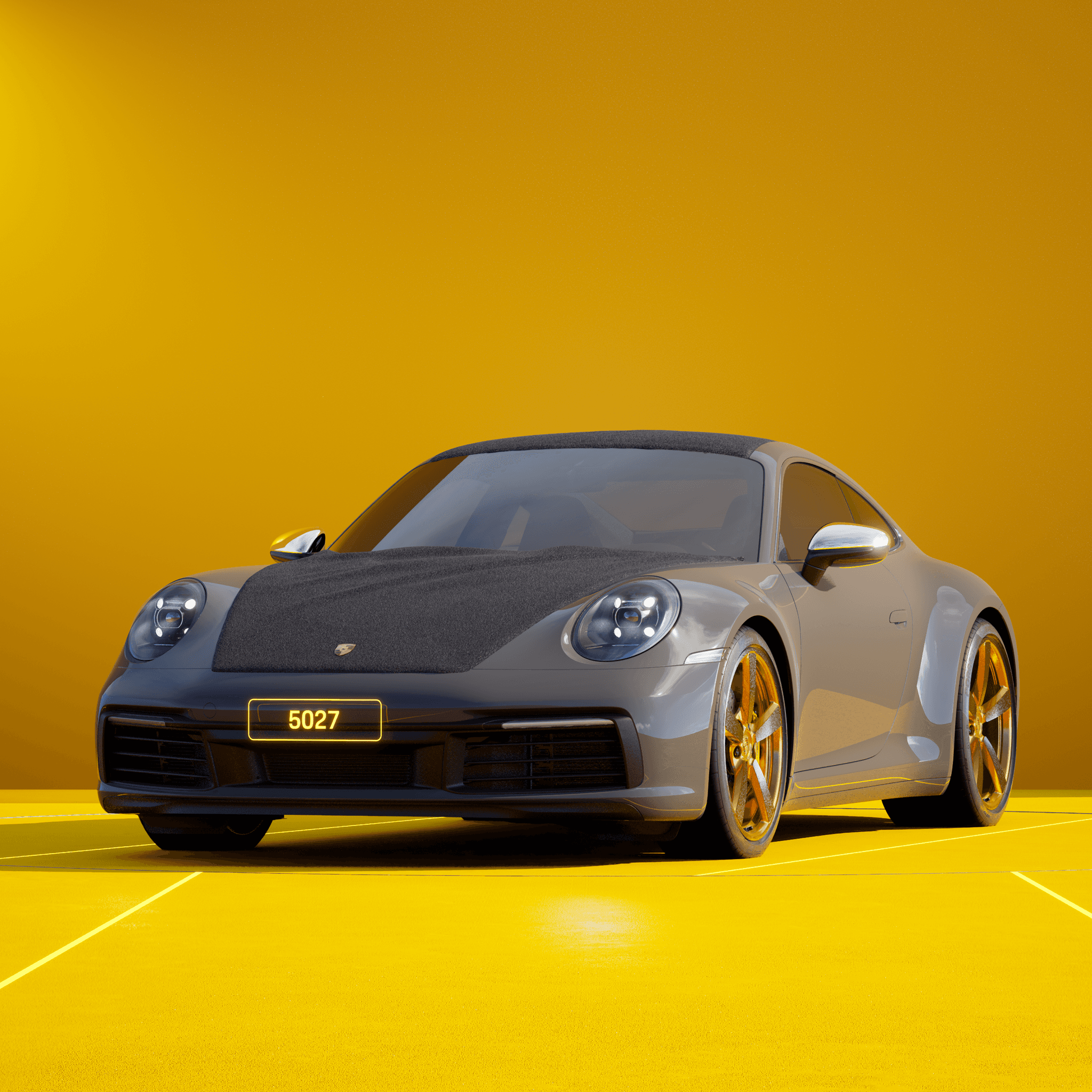 The PORSCHΞ 911 5027 image in phase