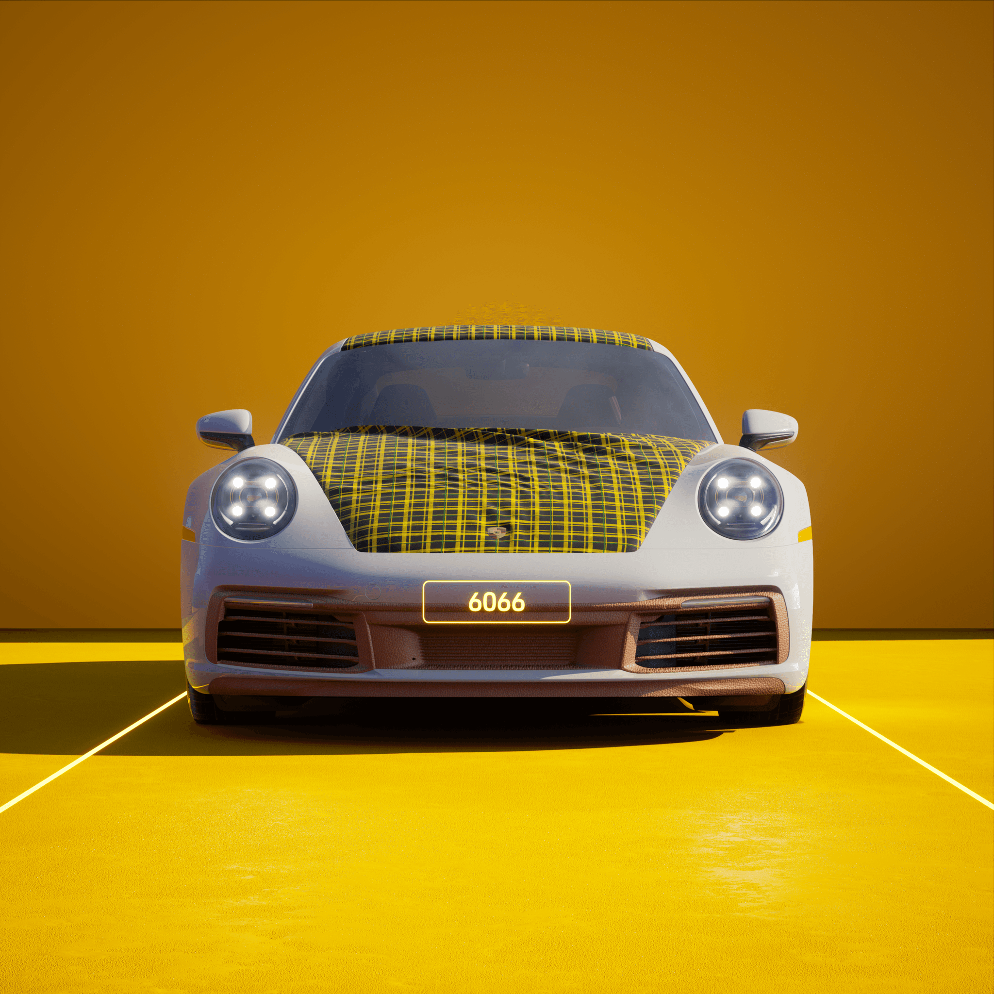 The PORSCHΞ 911 6066 image in phase