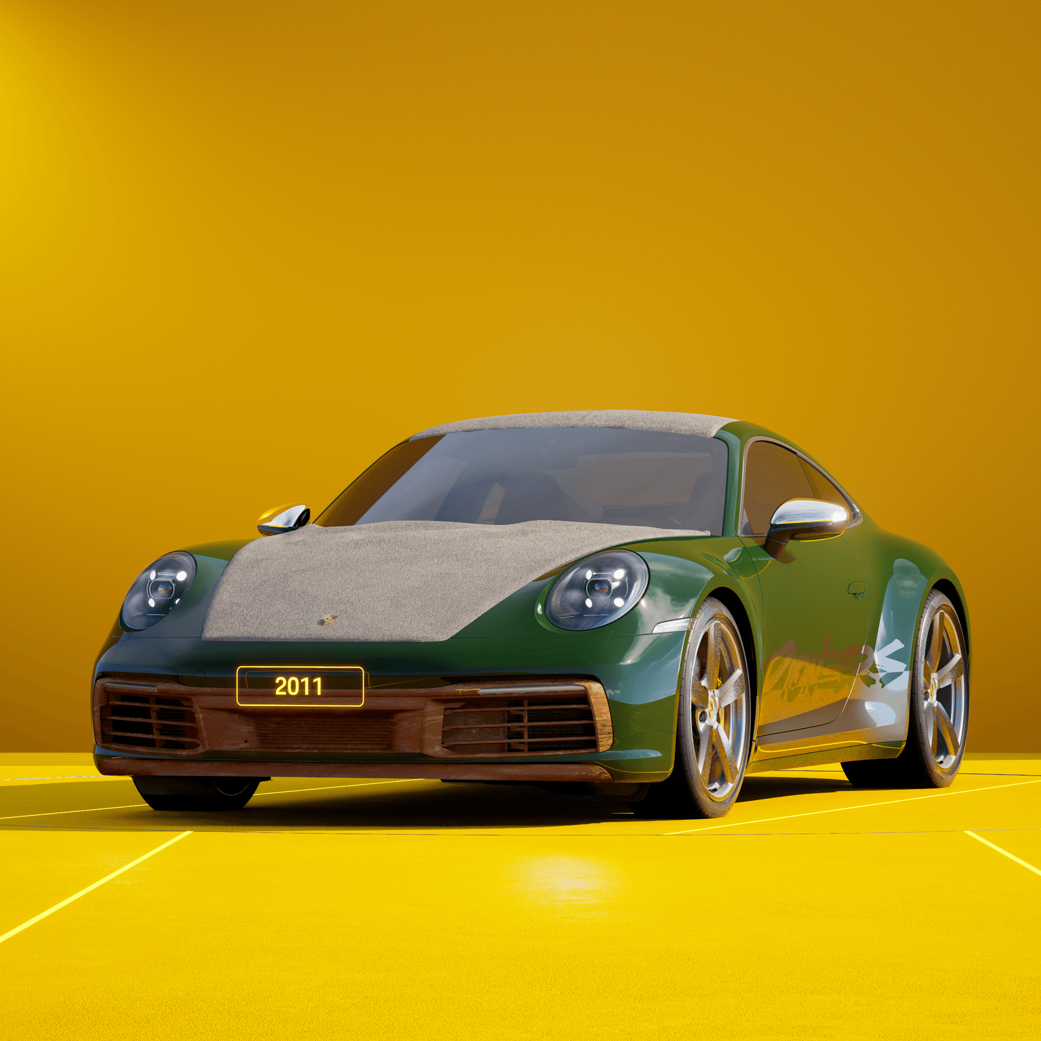 The PORSCHΞ 911 2011 image in phase