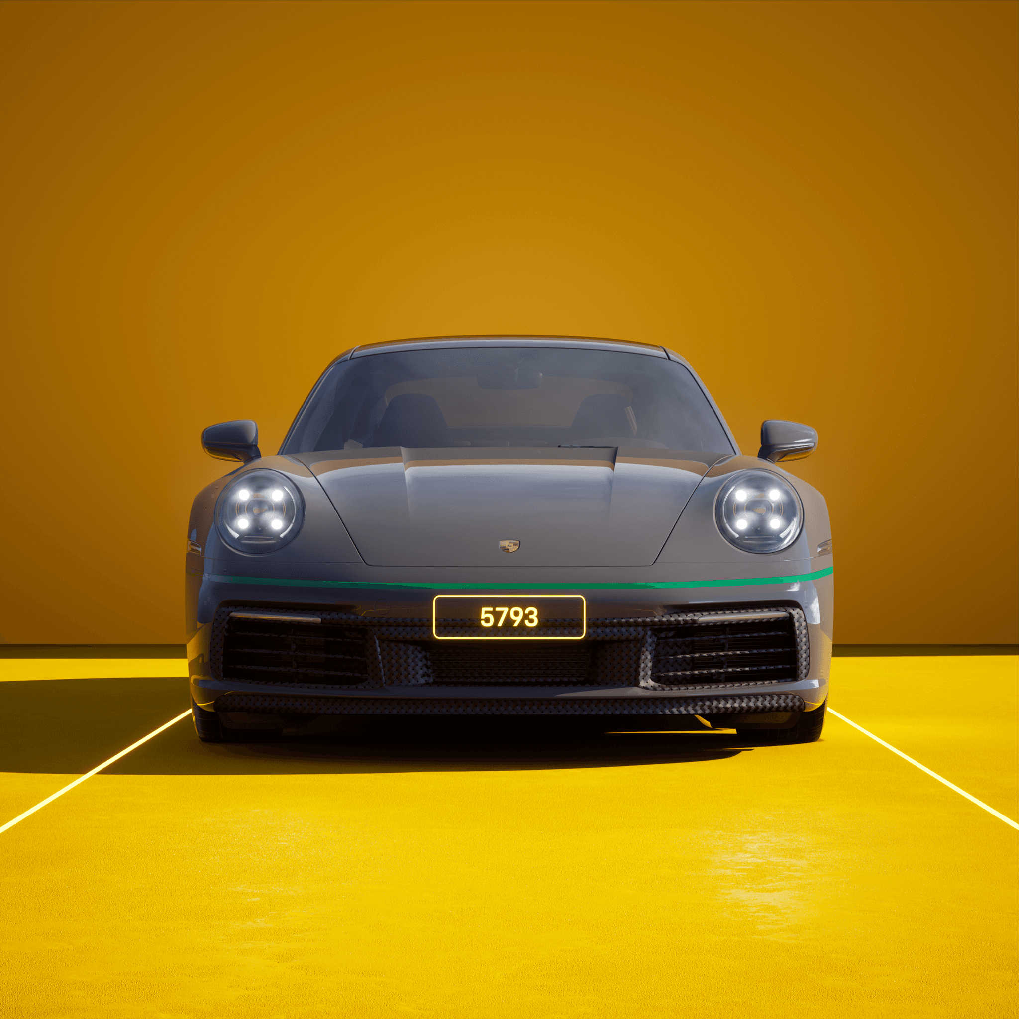The PORSCHΞ 911 5793 image in phase