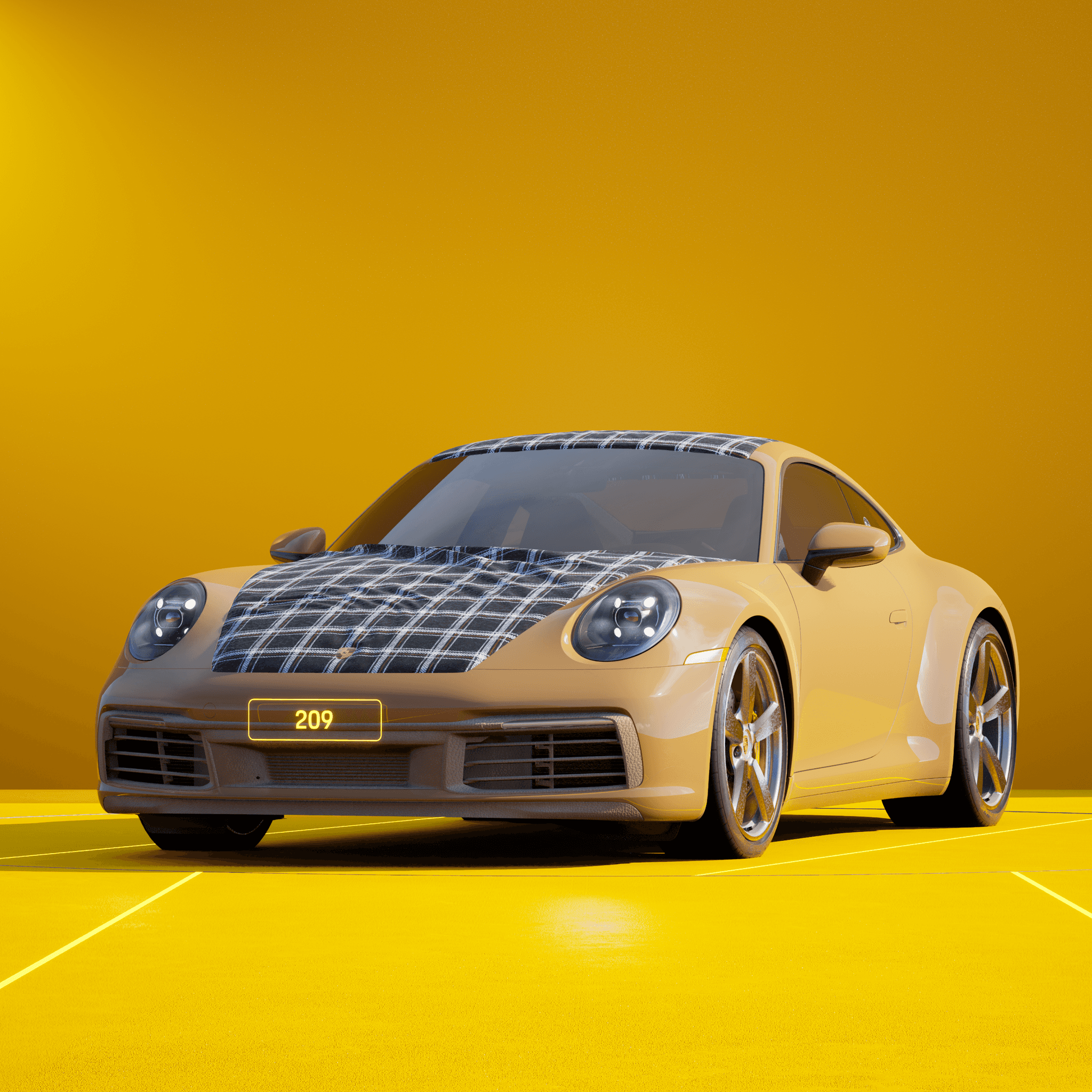 The PORSCHΞ 911 209 image in phase