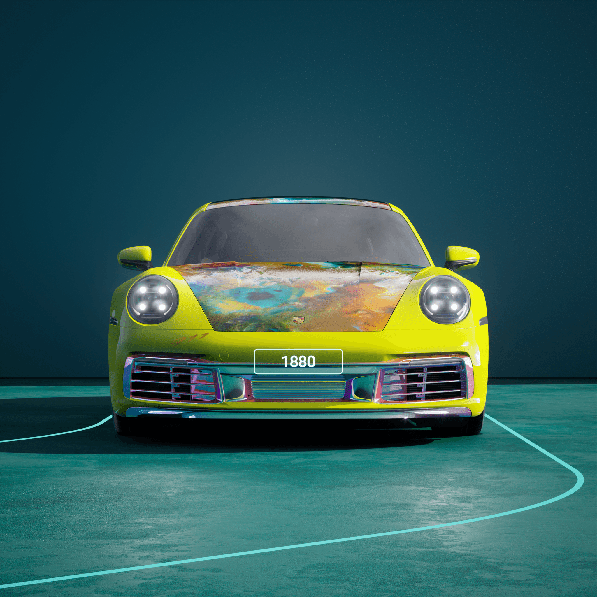 The PORSCHΞ 911 1880 image in phase