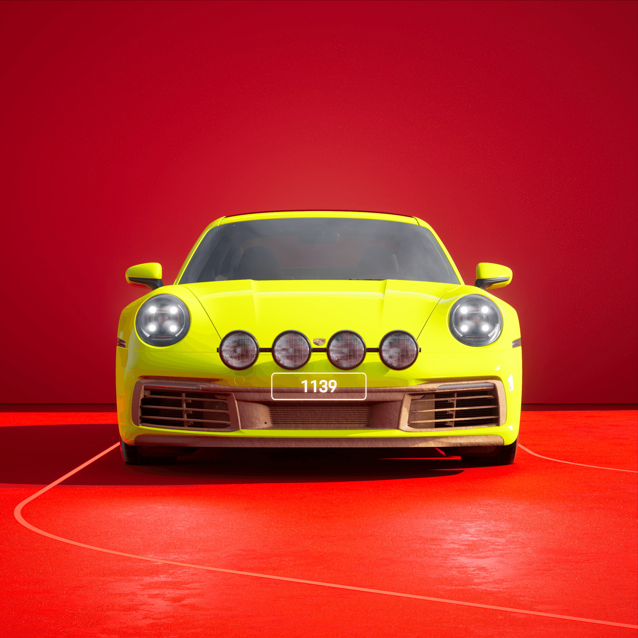 The PORSCHΞ 911 1139 image in phase