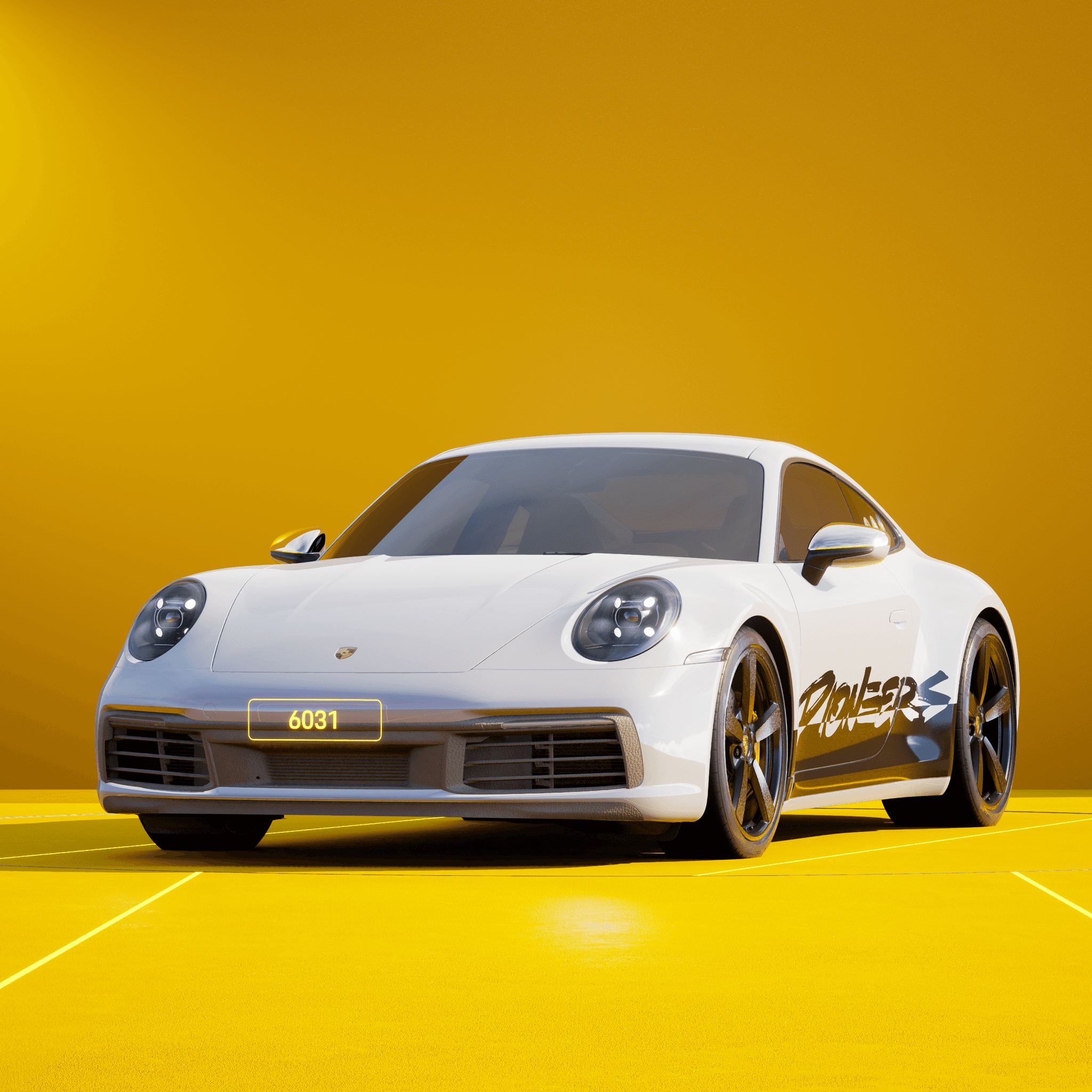 The PORSCHΞ 911 6031 image in phase