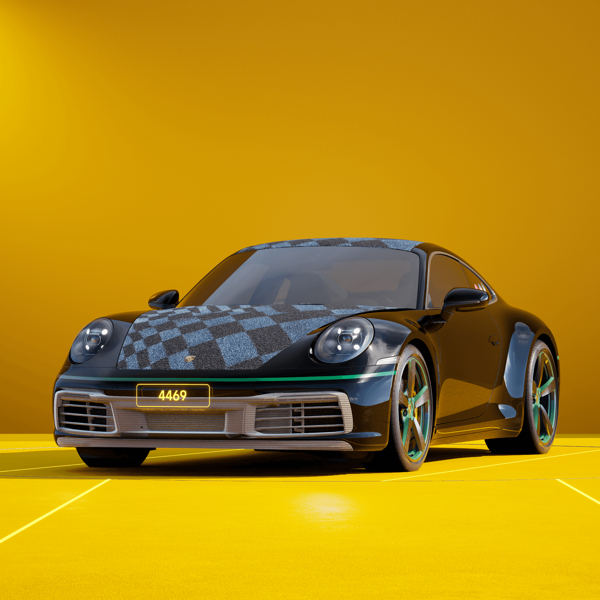 The PORSCHΞ 911 4469 image in phase