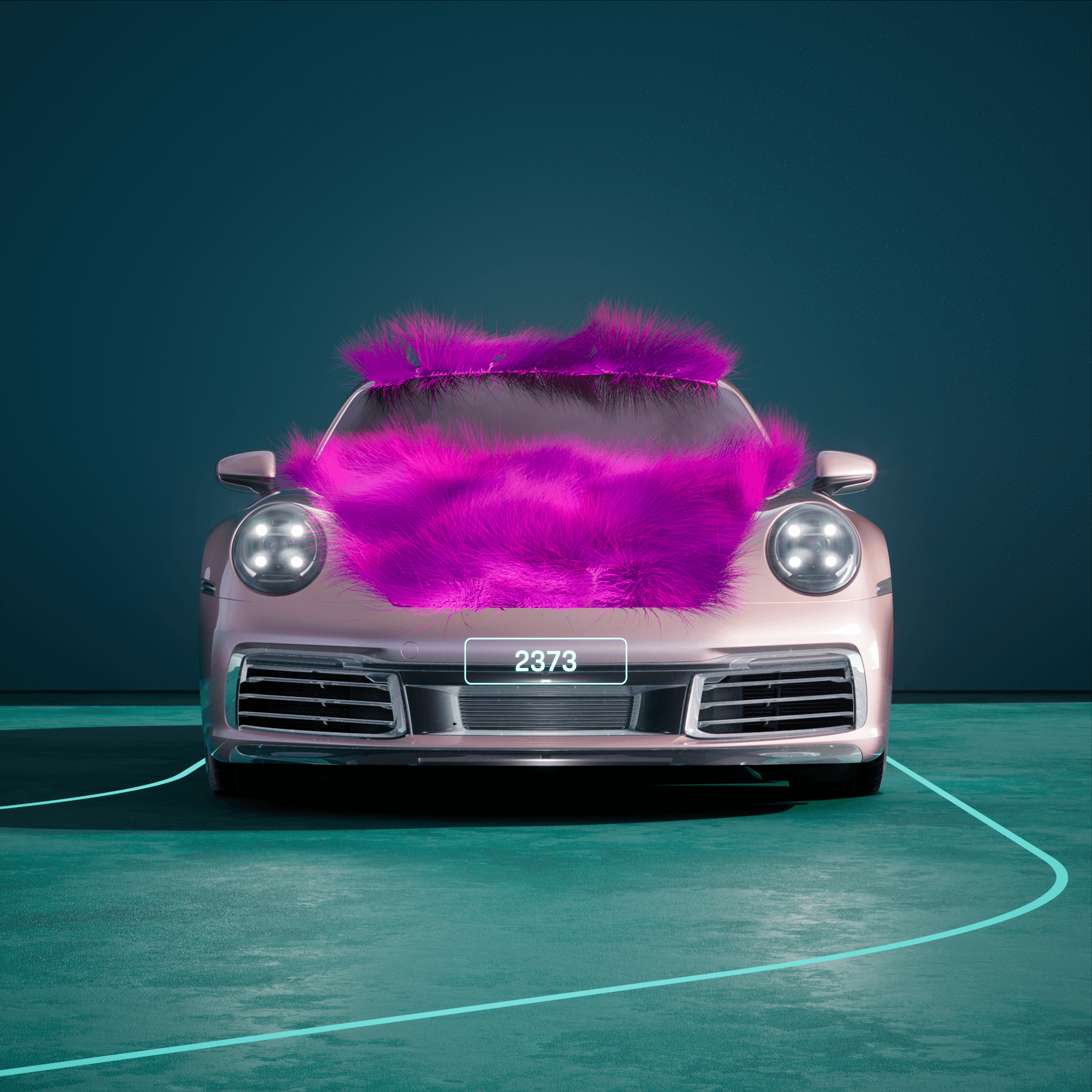 The PORSCHΞ 911 2373 image in phase