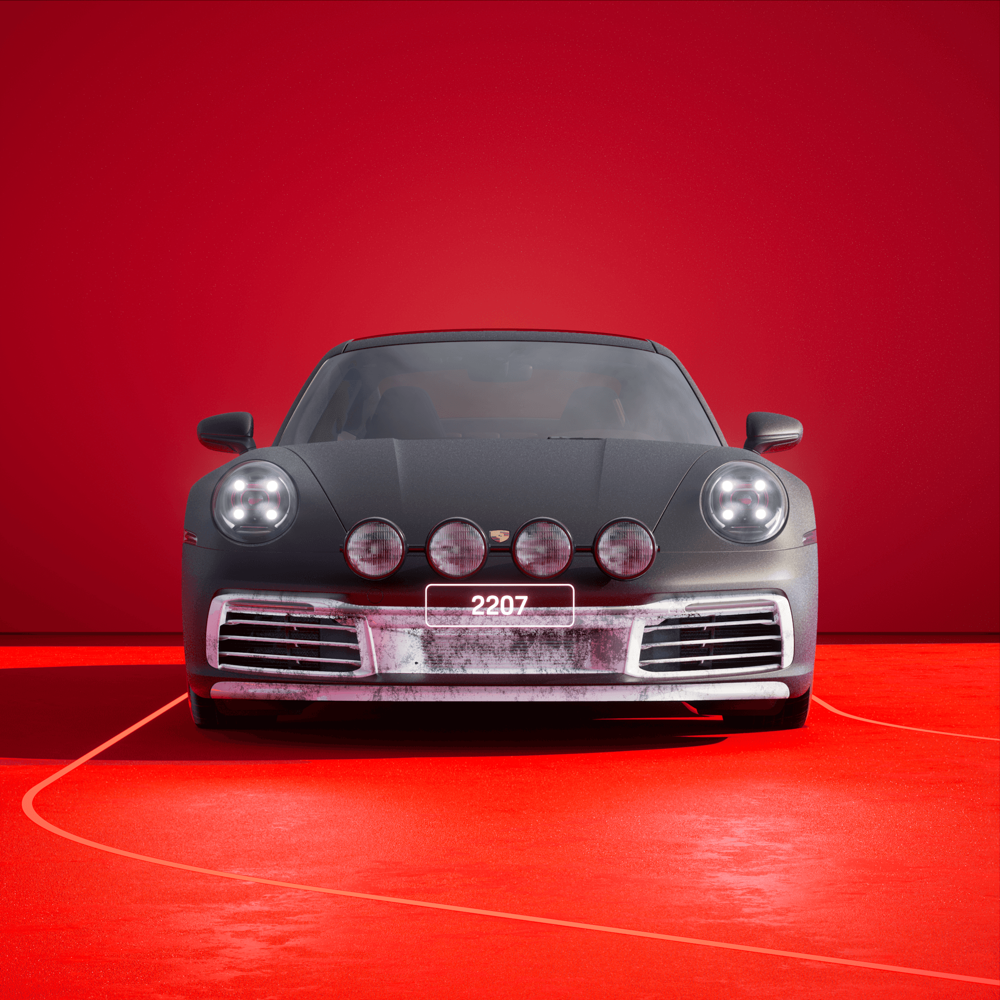 The PORSCHΞ 911 2207 image in phase