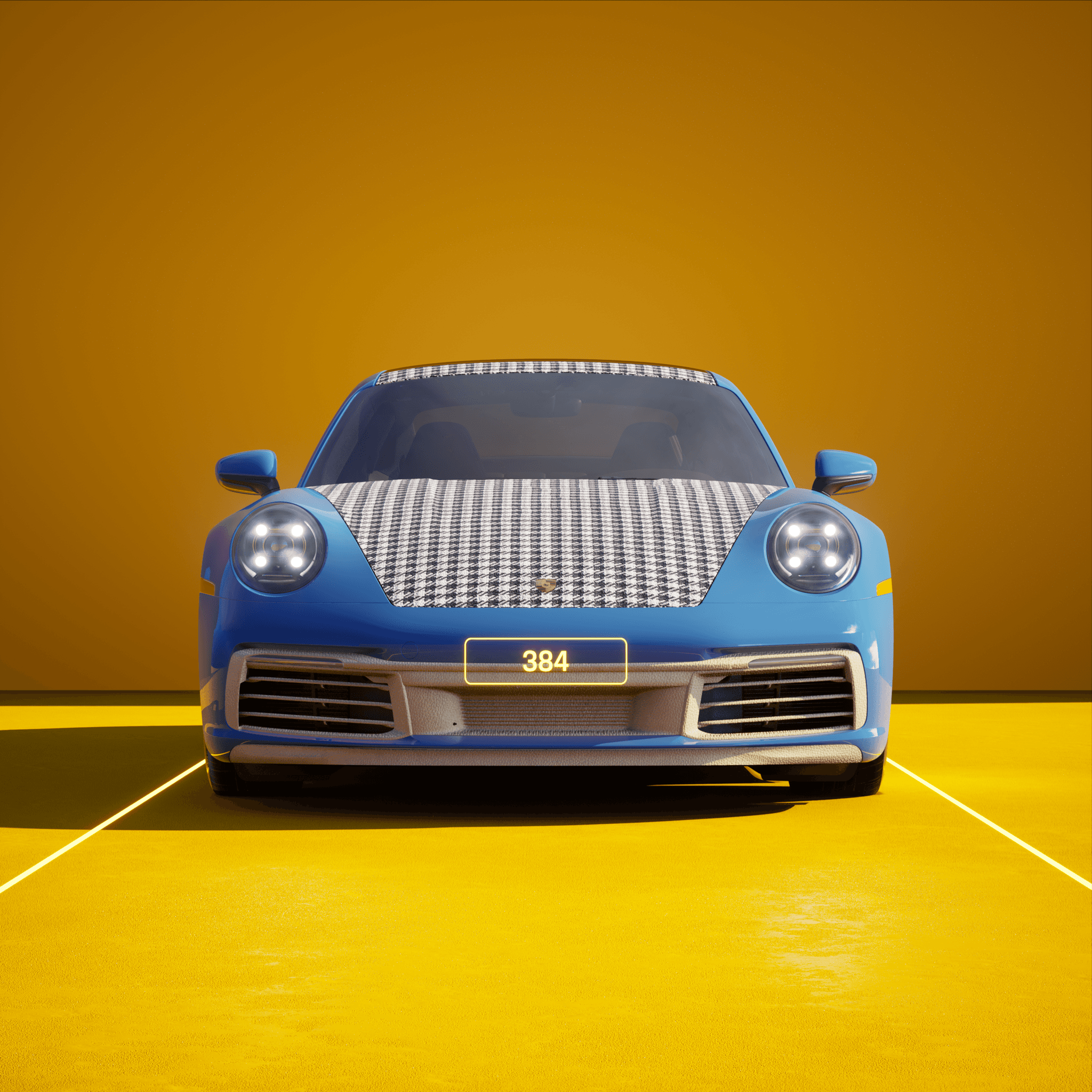 The PORSCHΞ 911 384 image in phase