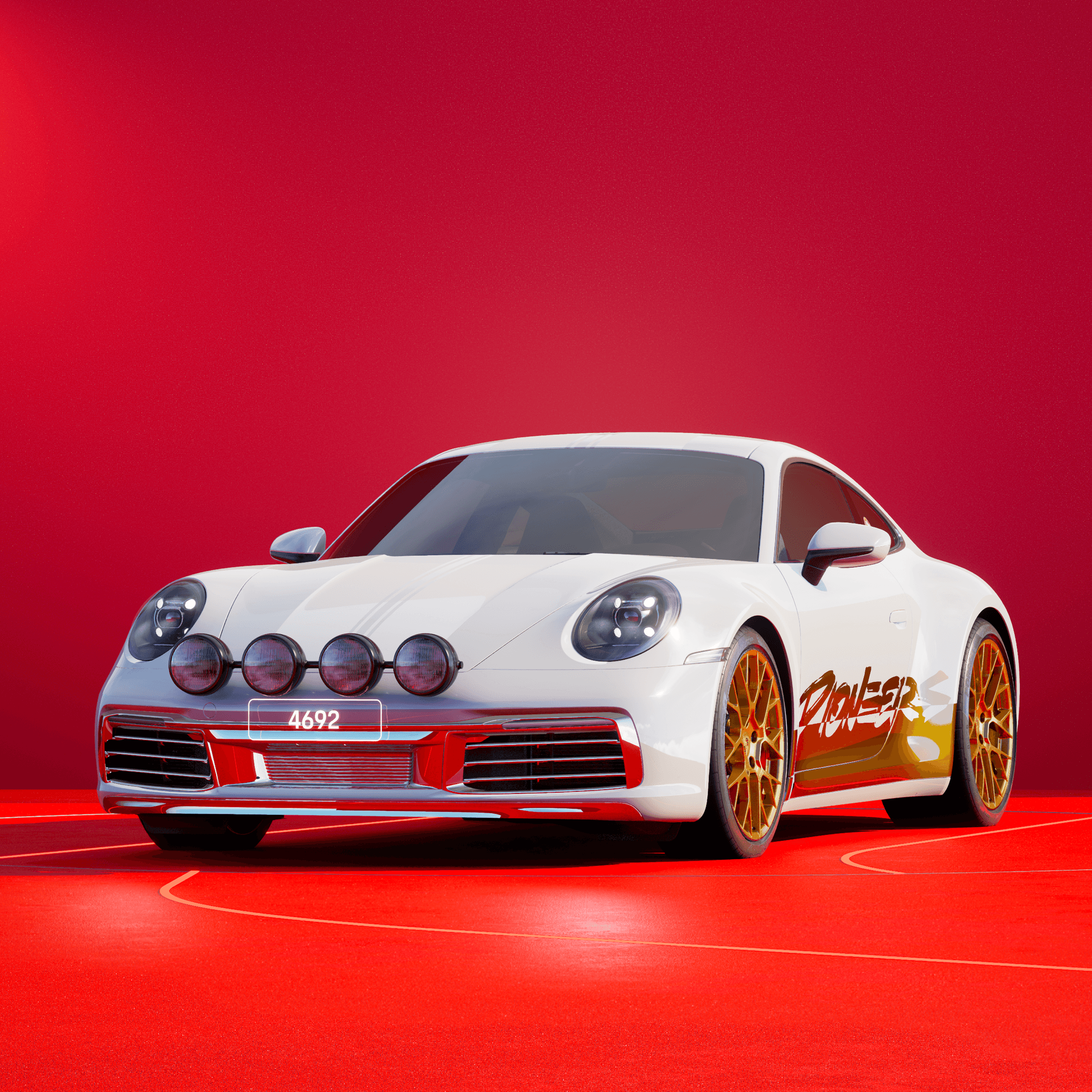 The PORSCHΞ 911 4692 image in phase