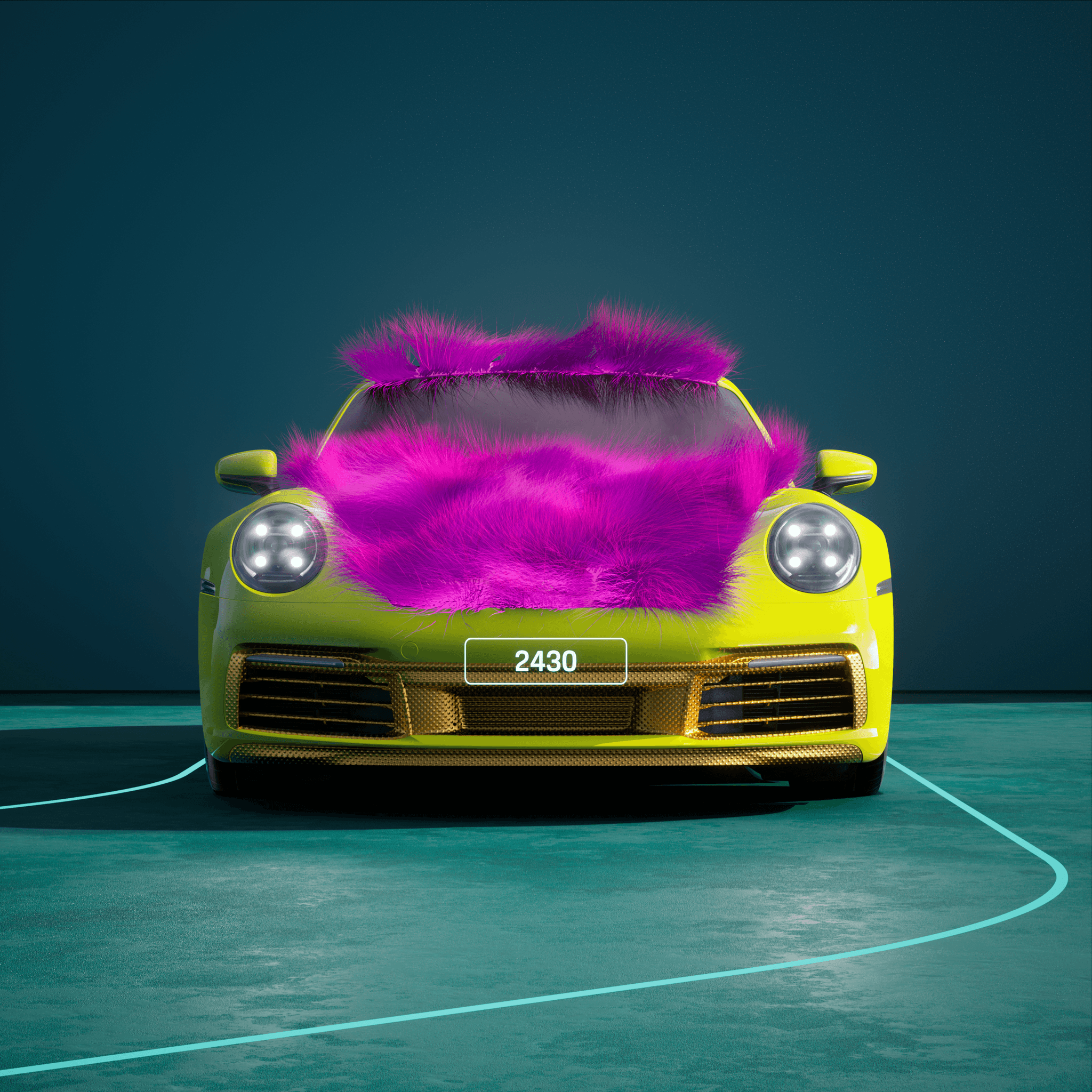 The PORSCHΞ 911 2430 image in phase