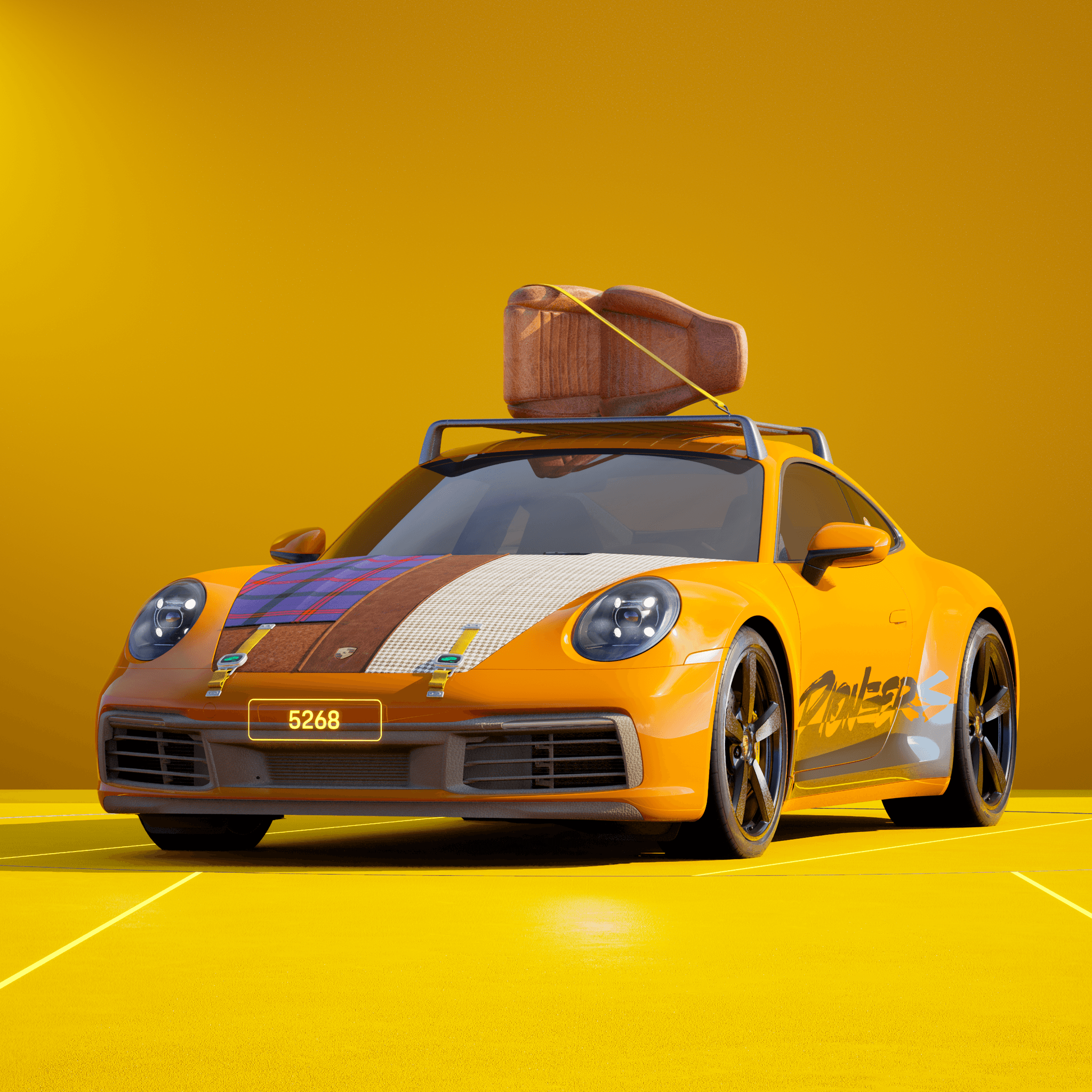 The PORSCHΞ 911 5268 image in phase