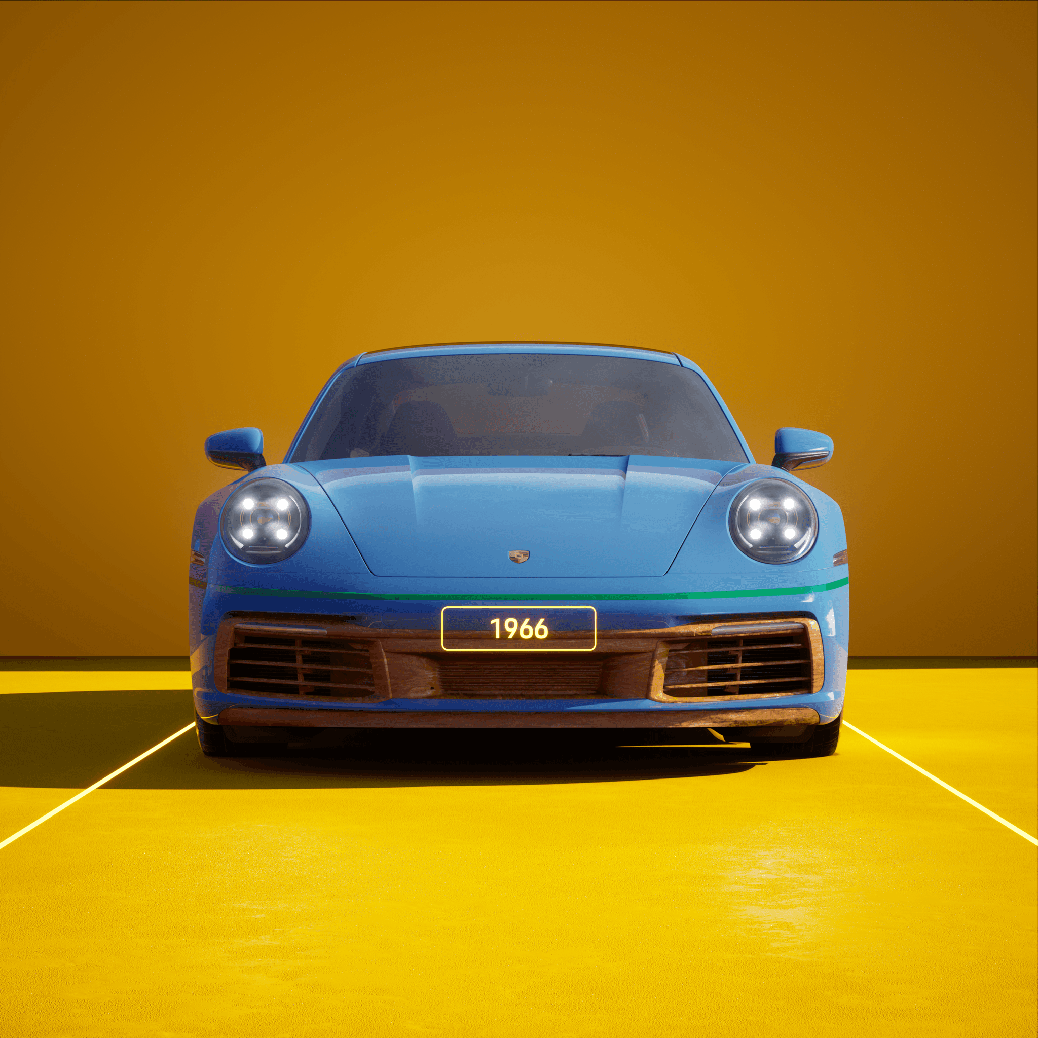 The PORSCHΞ 911 1966 image in phase