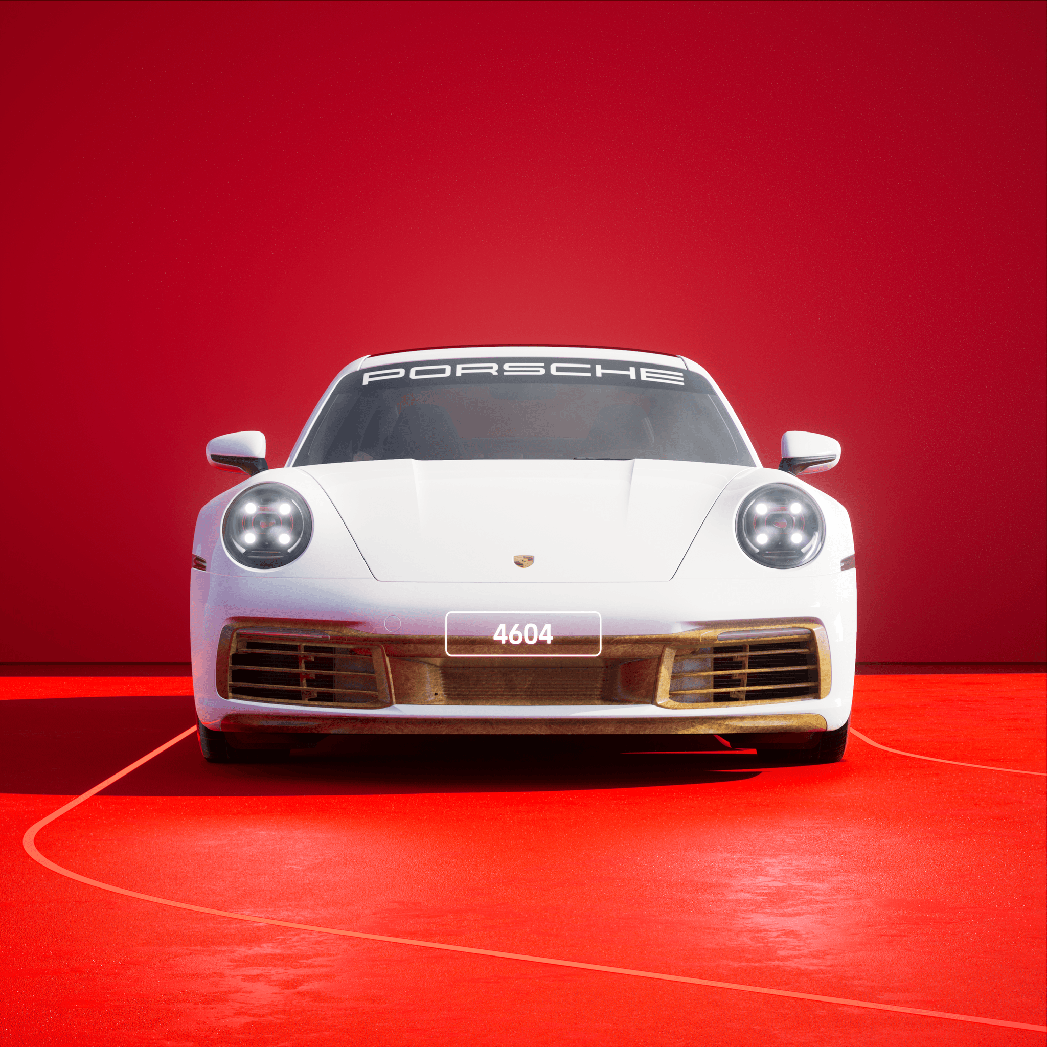 The PORSCHΞ 911 4604 image in phase