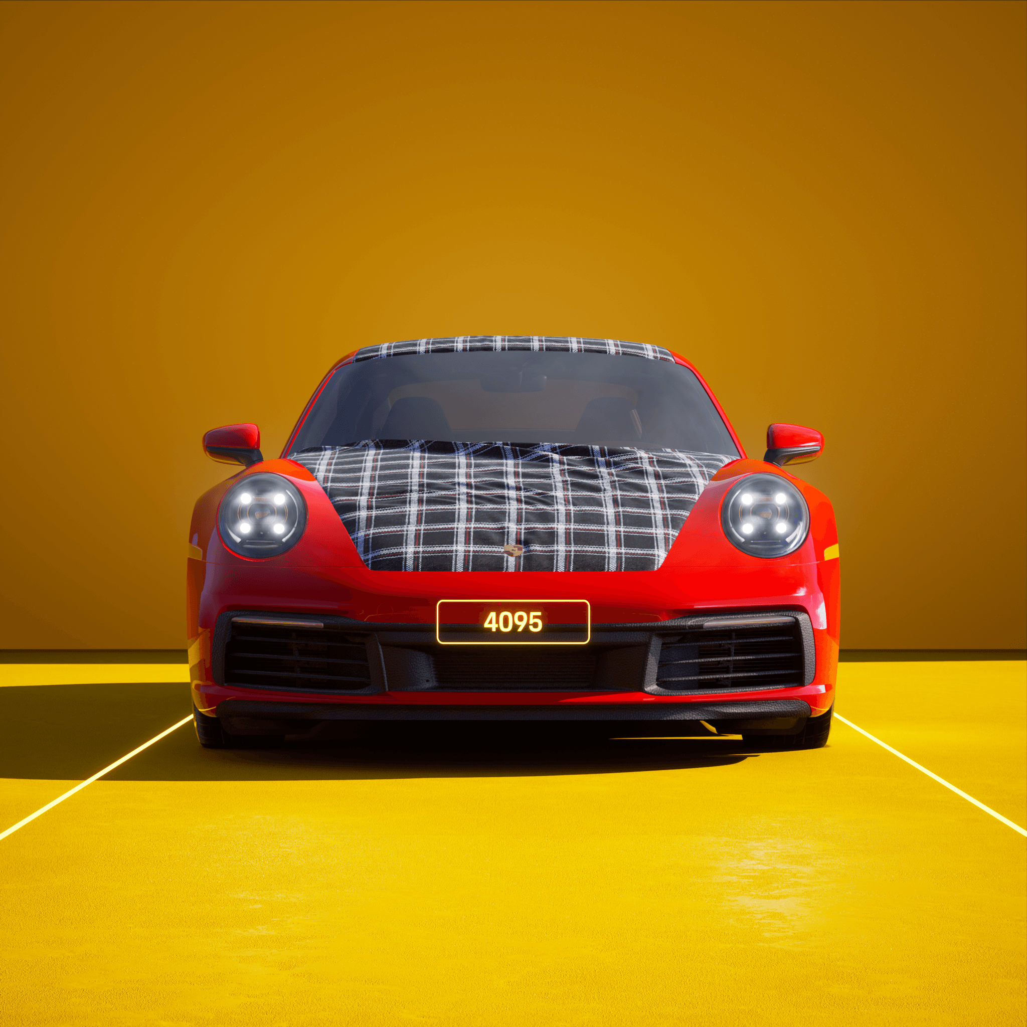 The PORSCHΞ 911 4095 image in phase