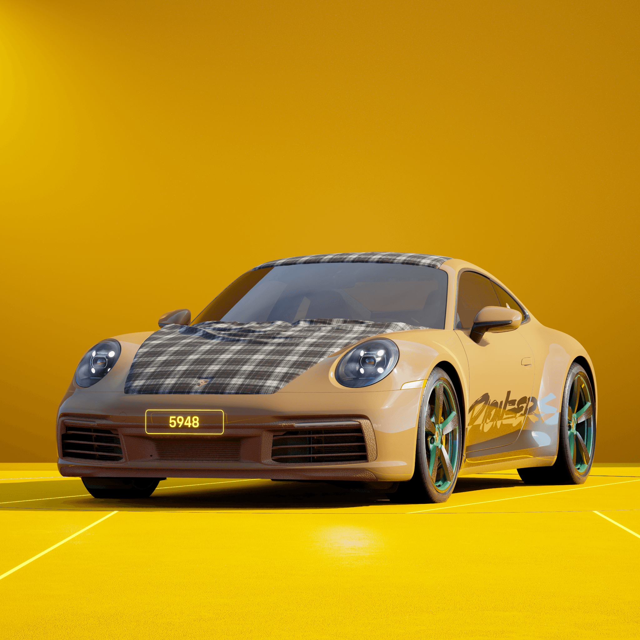 The PORSCHΞ 911 5948 image in phase