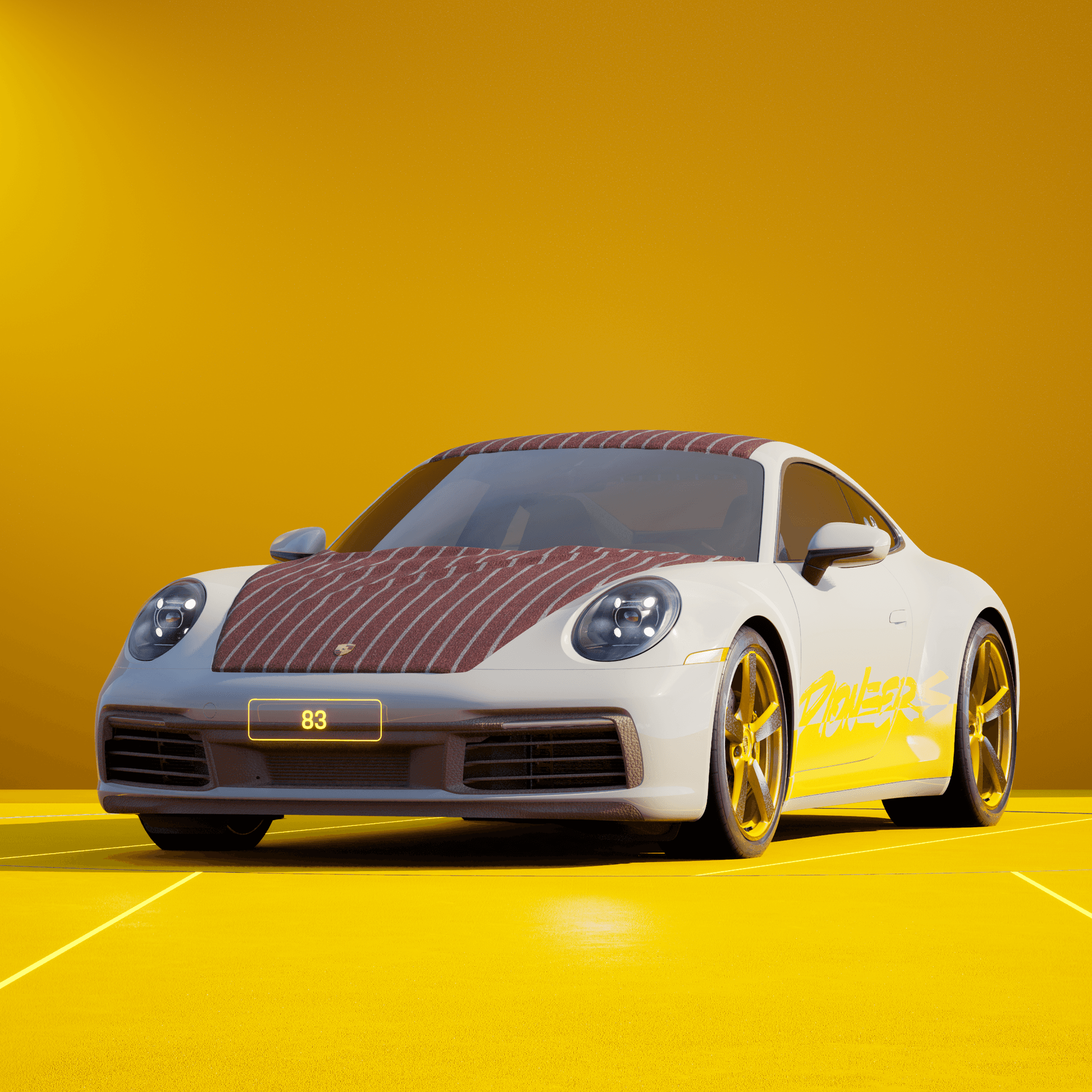 The PORSCHΞ 911 83 image in phase